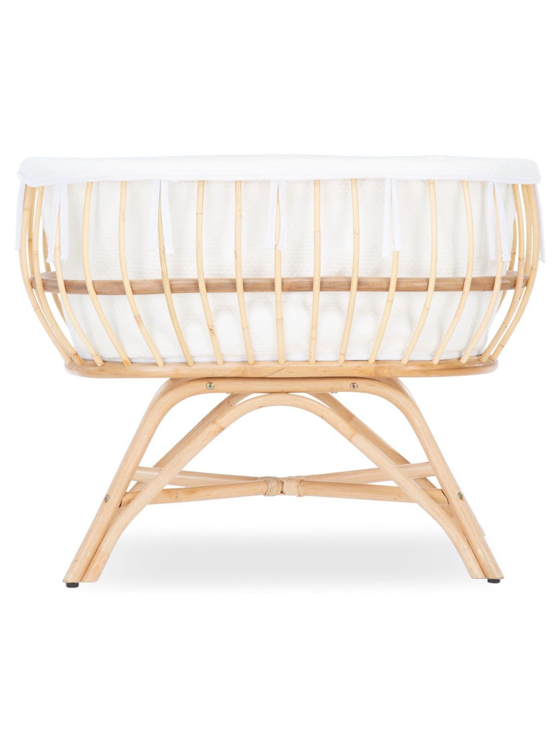 Cuddleco Natural Aria Crib Rattan - Image 4 of 5