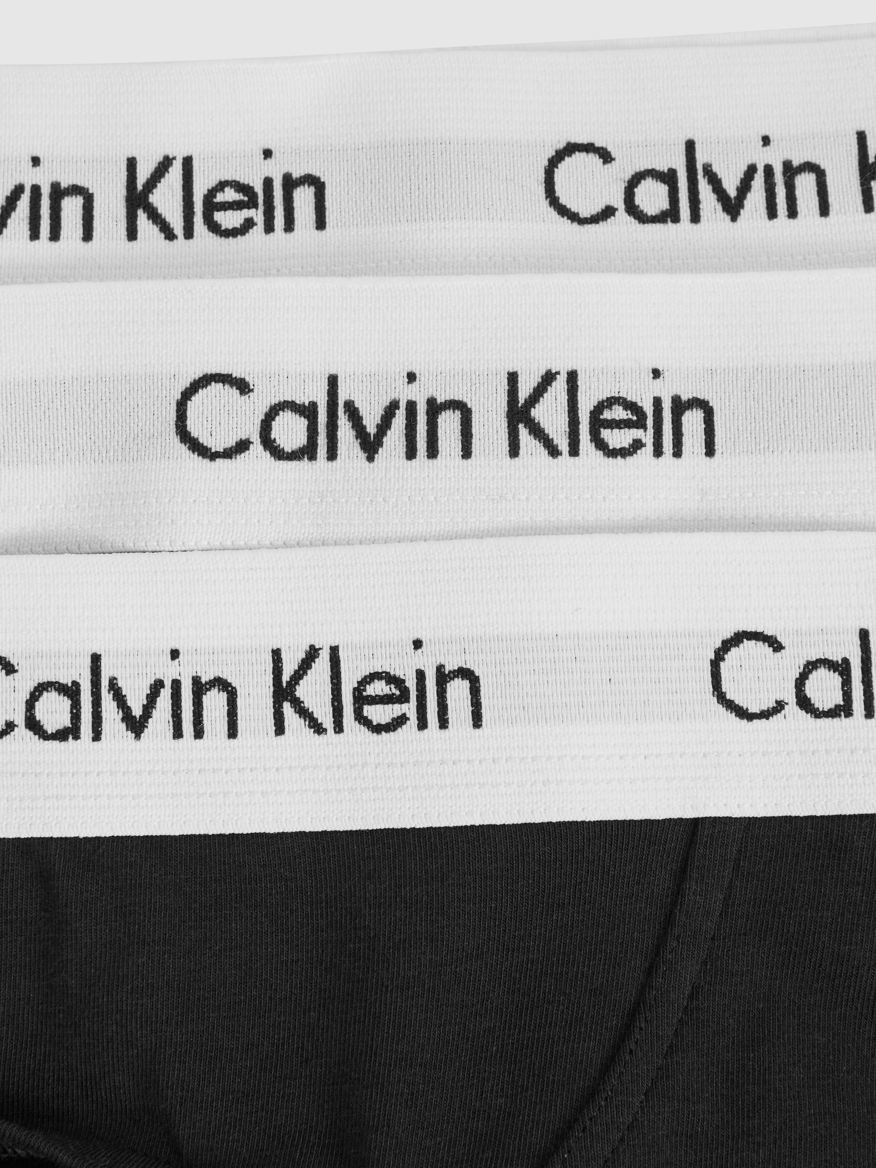 Calvin Klein Underwear 3 Pack Trunks in Black - Image 3 of 4