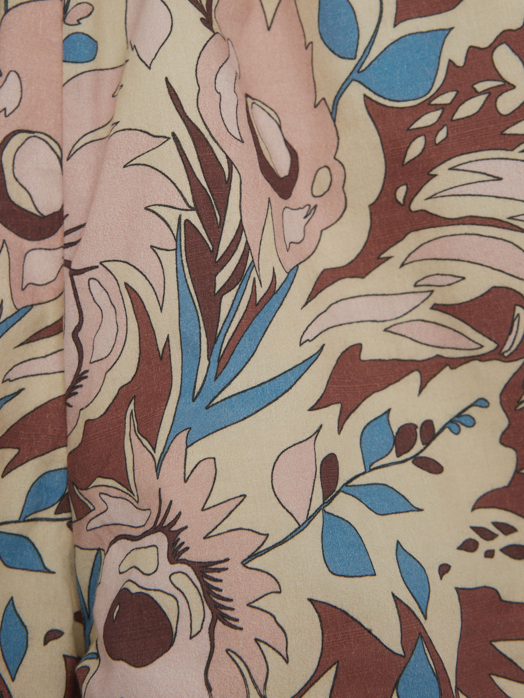 9-12 yrs Elasticated Waist Printed Shorts in Lilac - Image 6 of 6