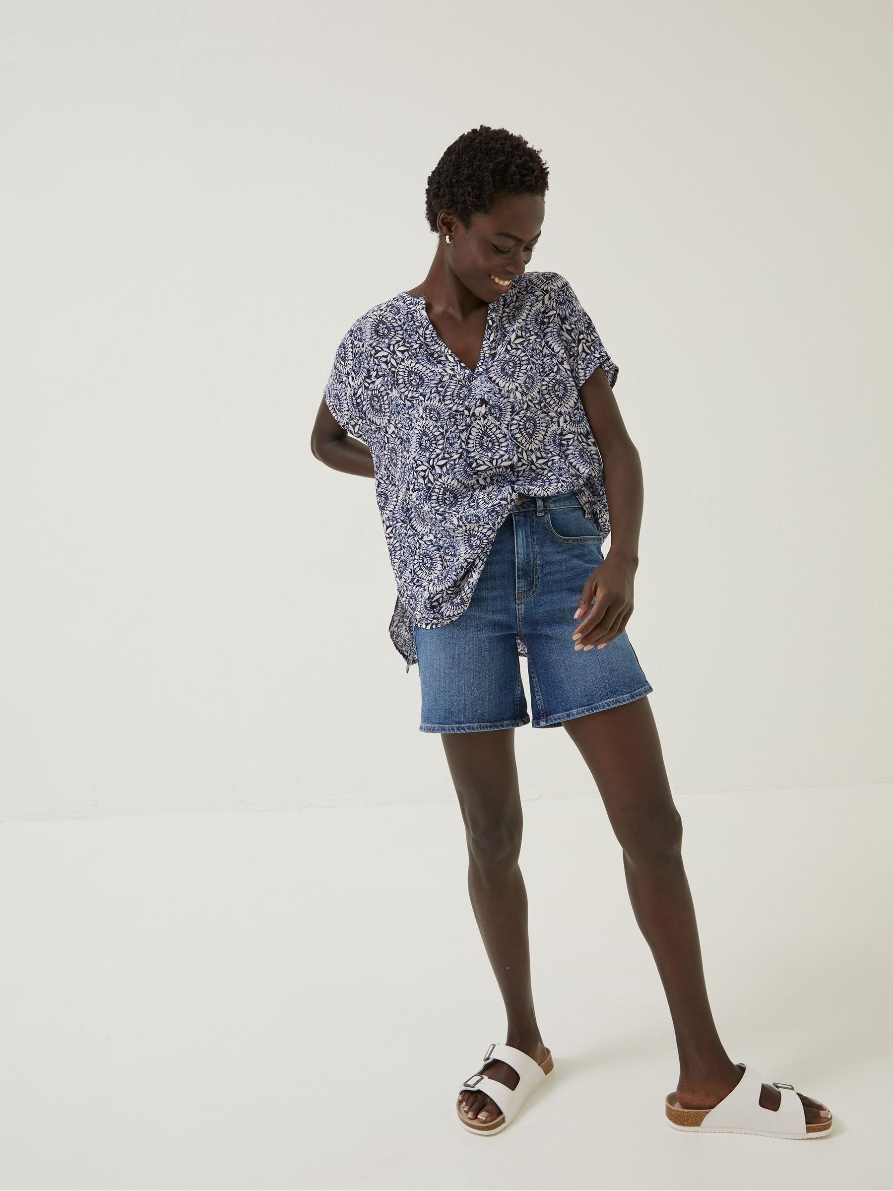 Blue Piper Batik Tunic - Image 3 of 3
