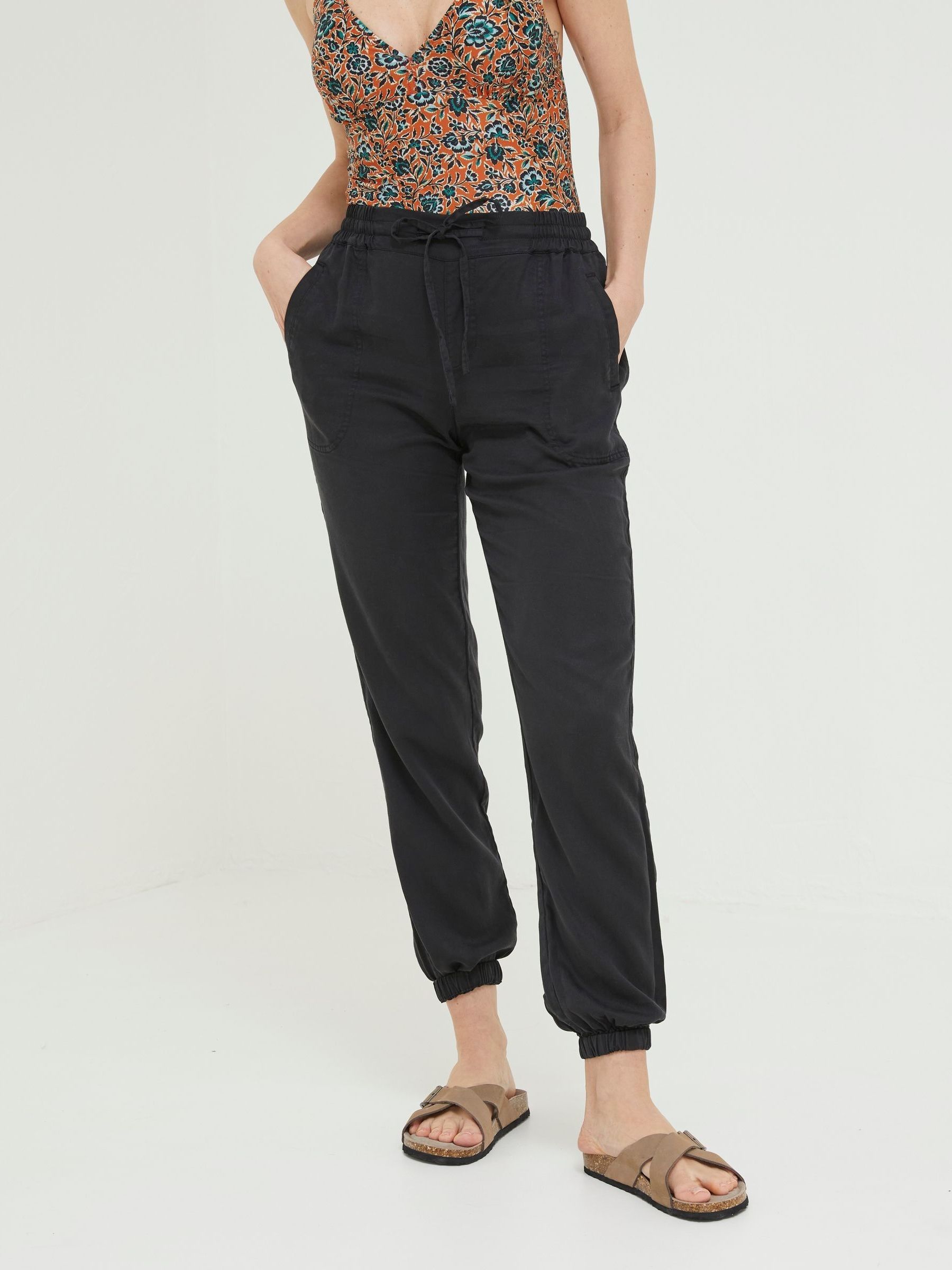 Black Lyme Plain Joggers - Image 1 of 4