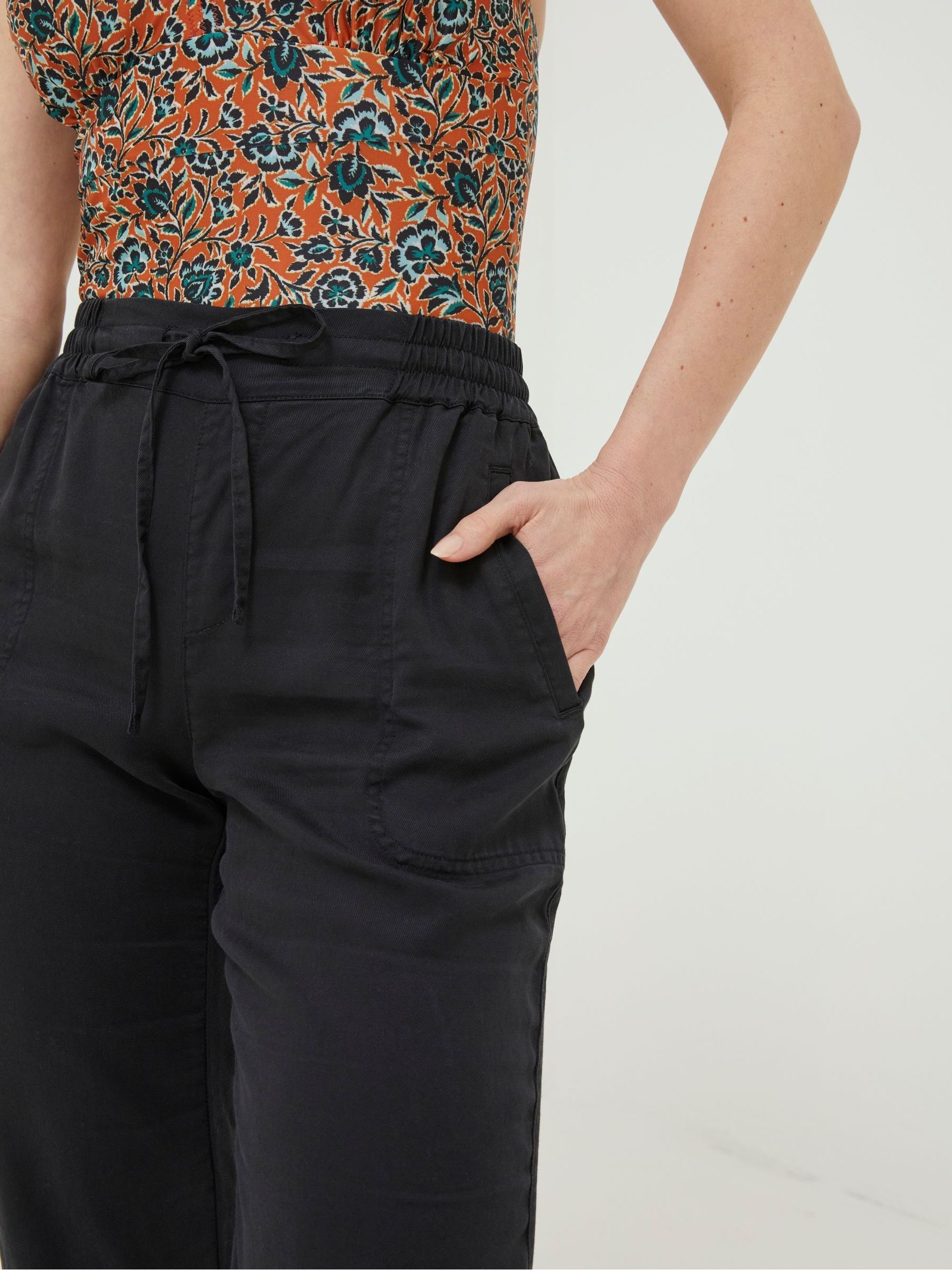 Black Lyme Plain Joggers - Image 4 of 4