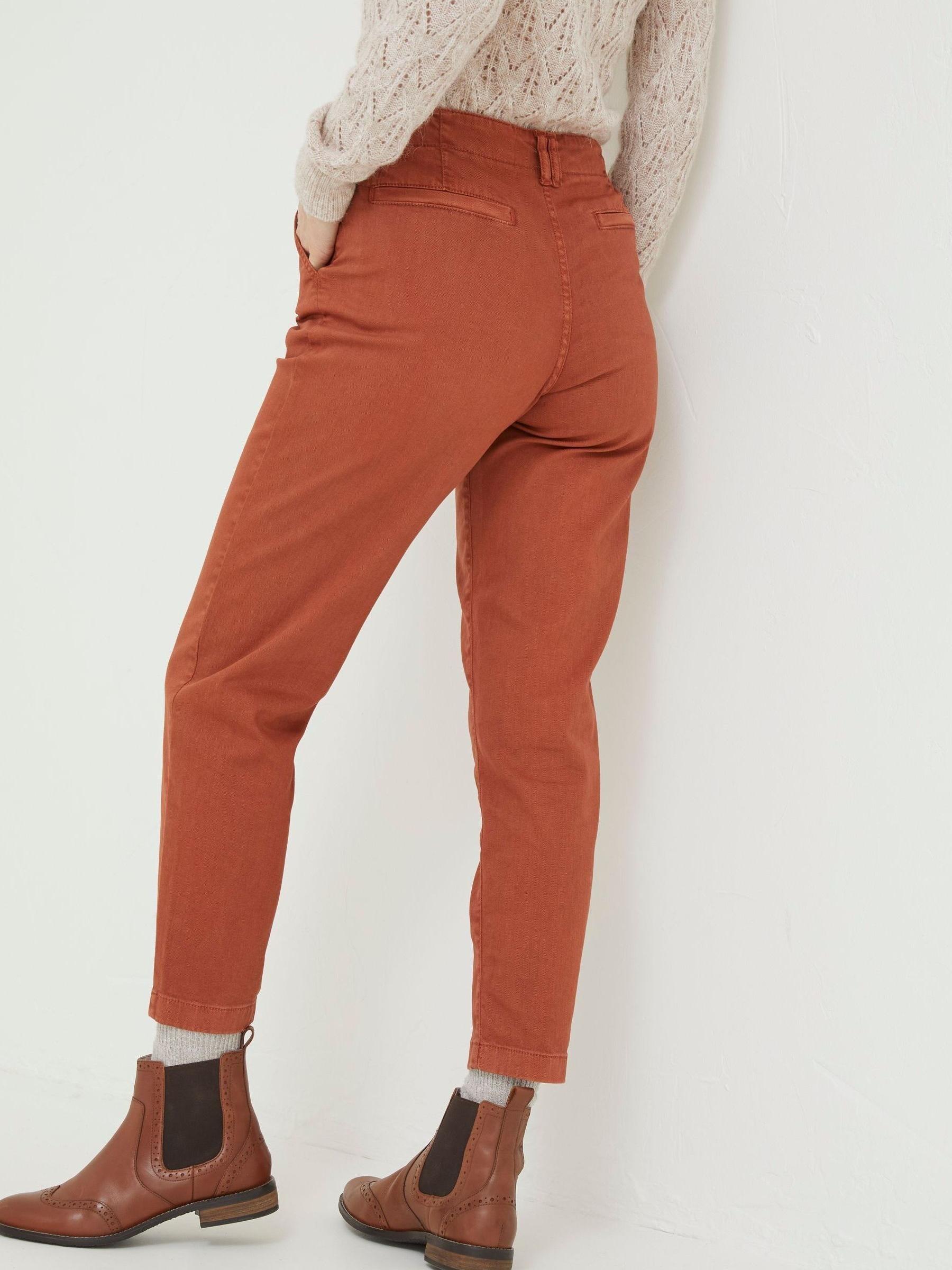 Brown Aspen Tapered Chinos - Image 2 of 4 Brown Aspen Tapered Chinos - Image 2 of 4