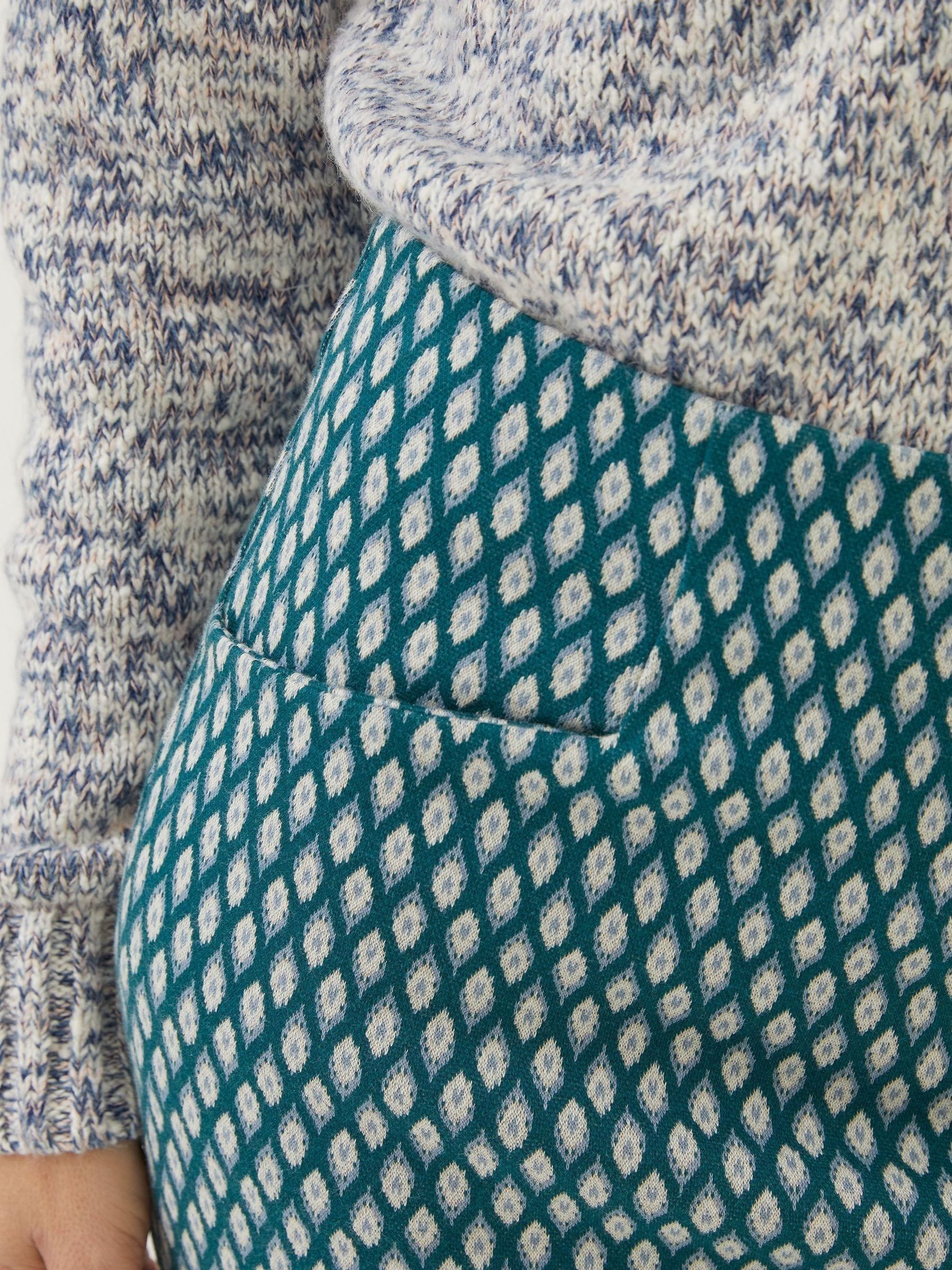Green Jennie Ikat Skirt - Image 4 of 5