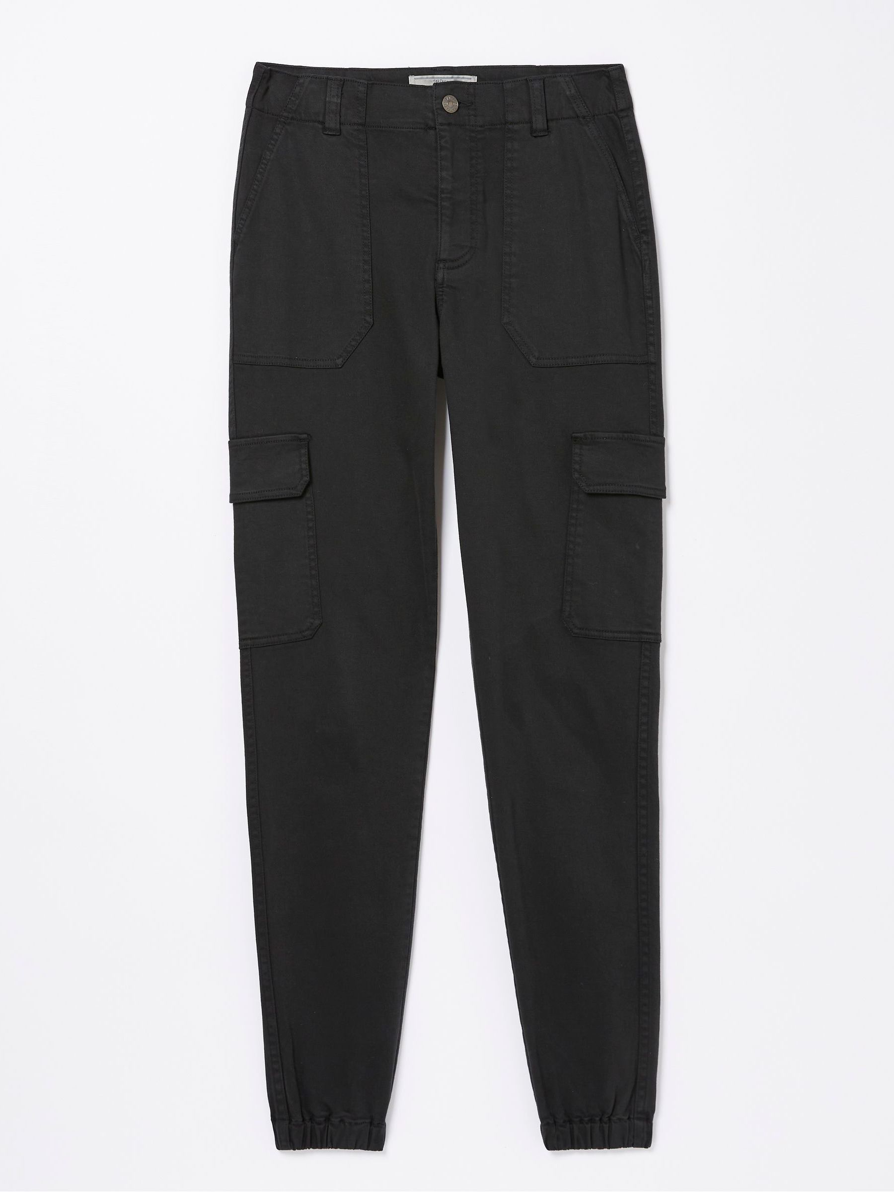 Hythe Black Cargo Trousers - Image 5 of 5