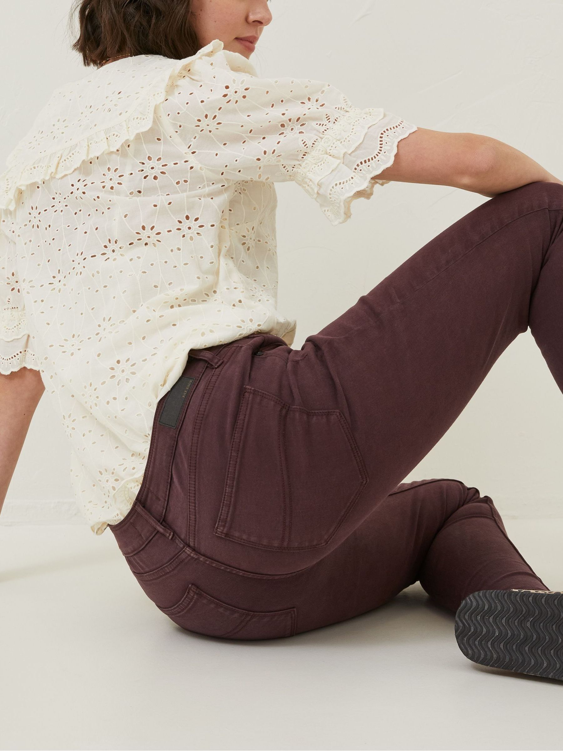 Purple Harlow High Waist Jeggings - Image 5 of 5