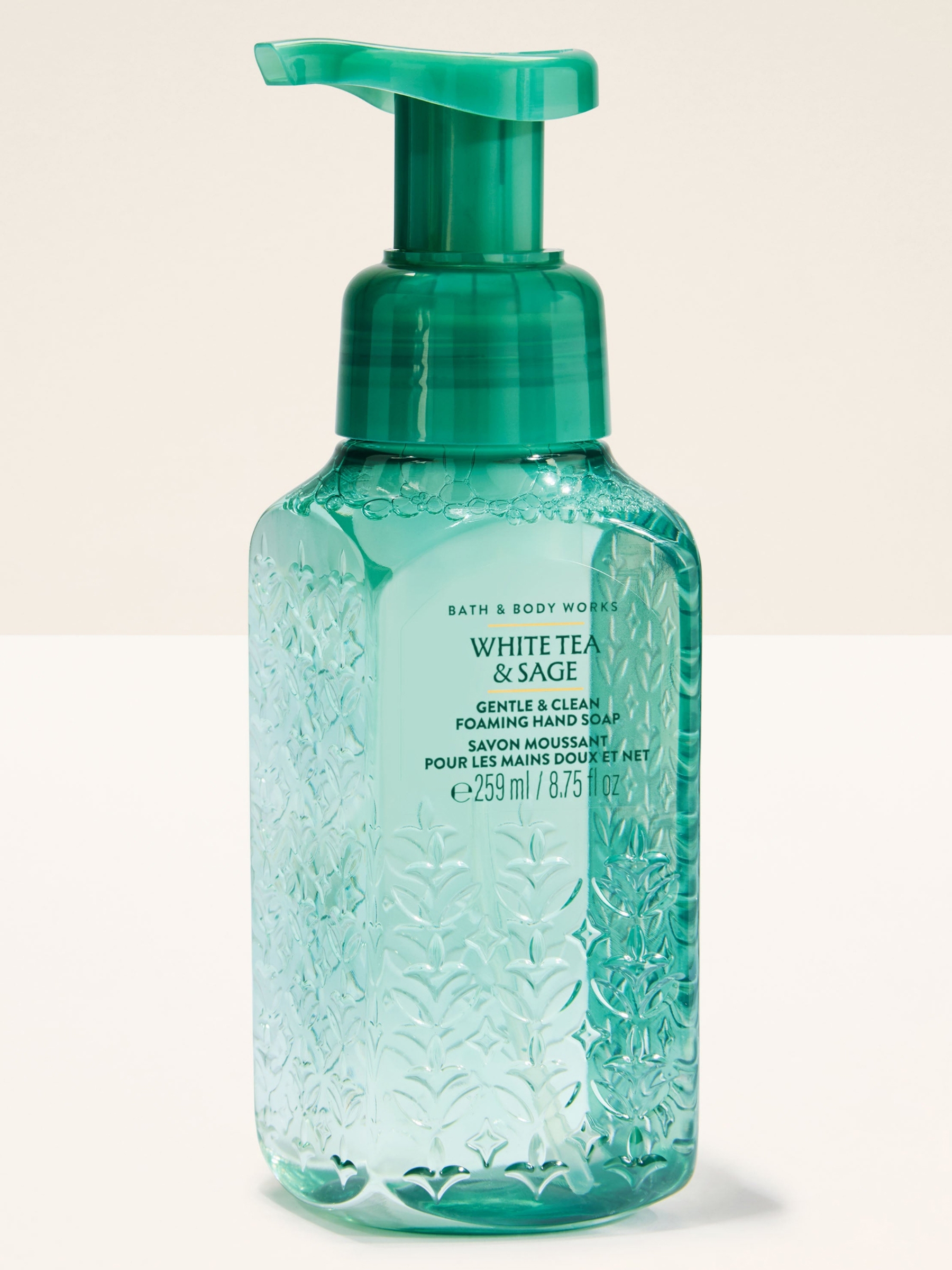 White Tea and Sage Gentle & Clean Foaming Hand Soap 259ml - Image 1 of 4