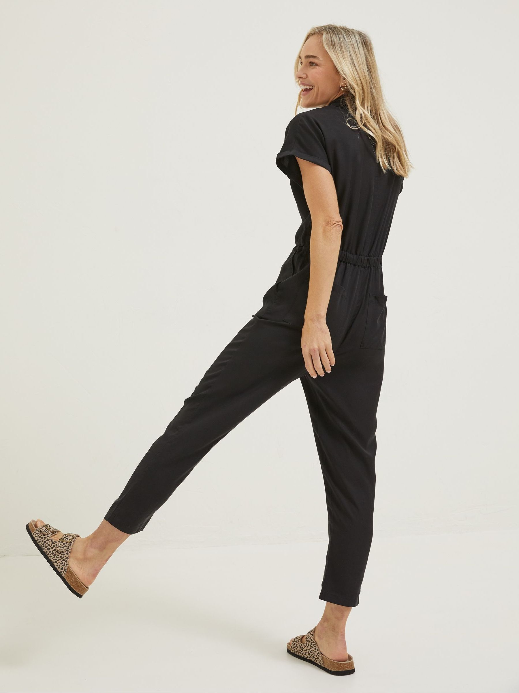 Black Una Jumpsuit - Image 2 of 5