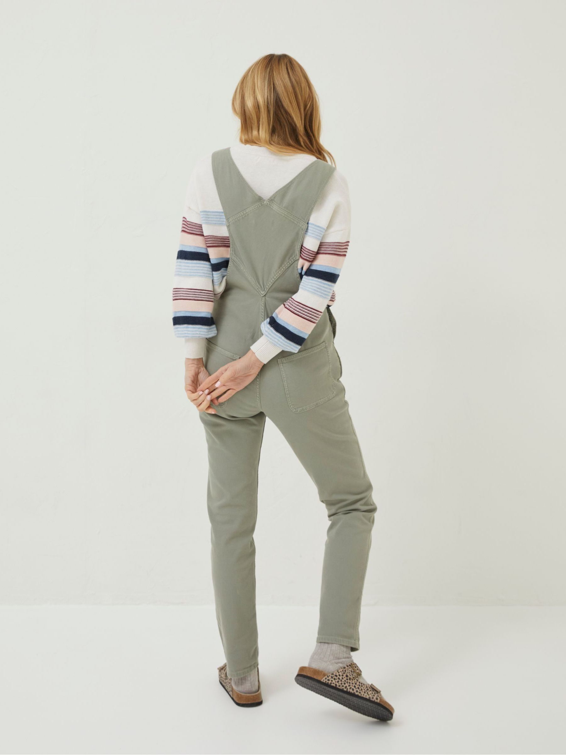 Green Lewes Canvas Dungarees - Image 3 of 6