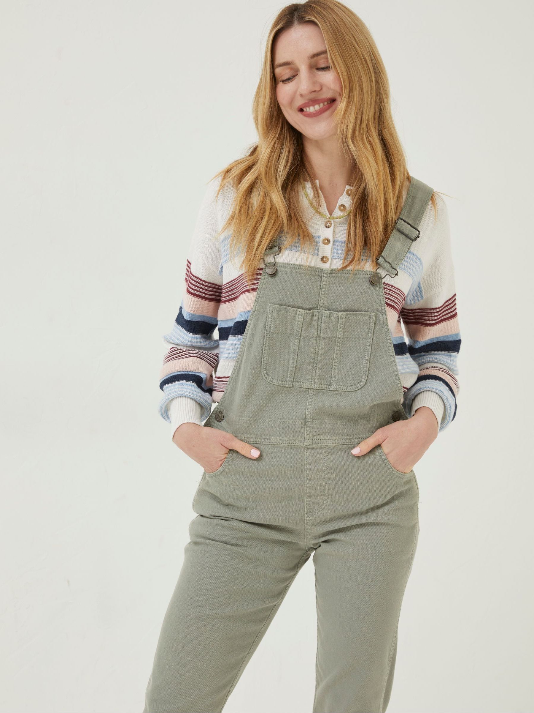 Green Lewes Canvas Dungarees - Image 5 of 6