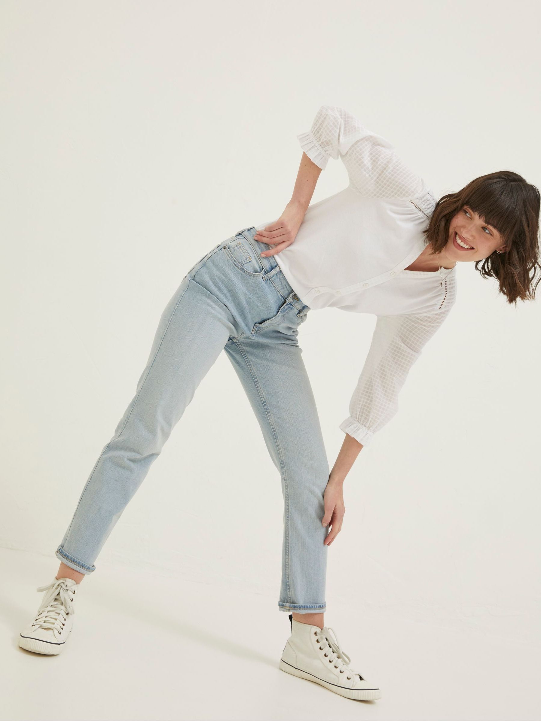 Blue Chesham Girlfriend Jeans - Image 3 of 5