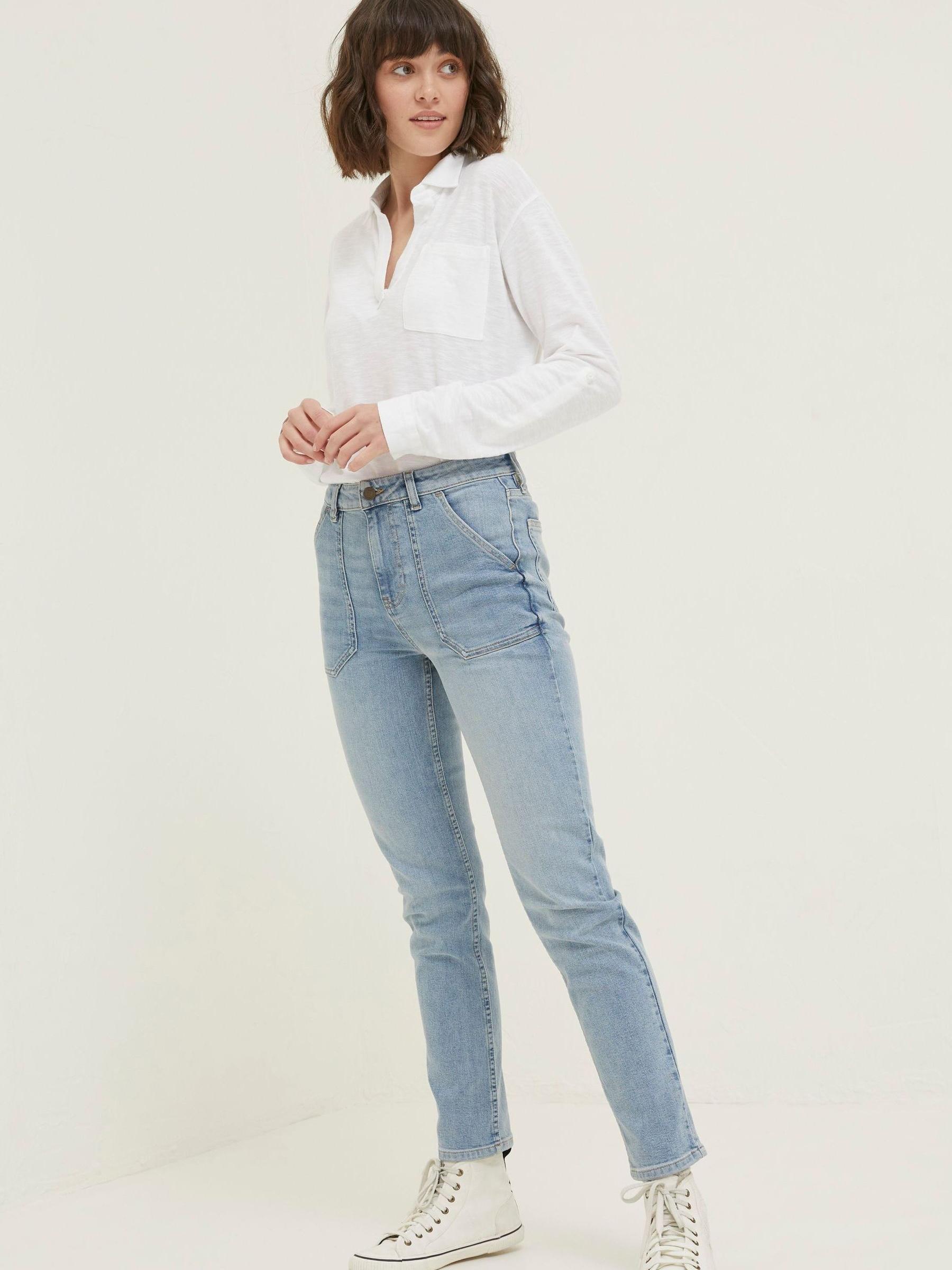 Blue Sway Cargo Slim Jeans - Image 3 of 5