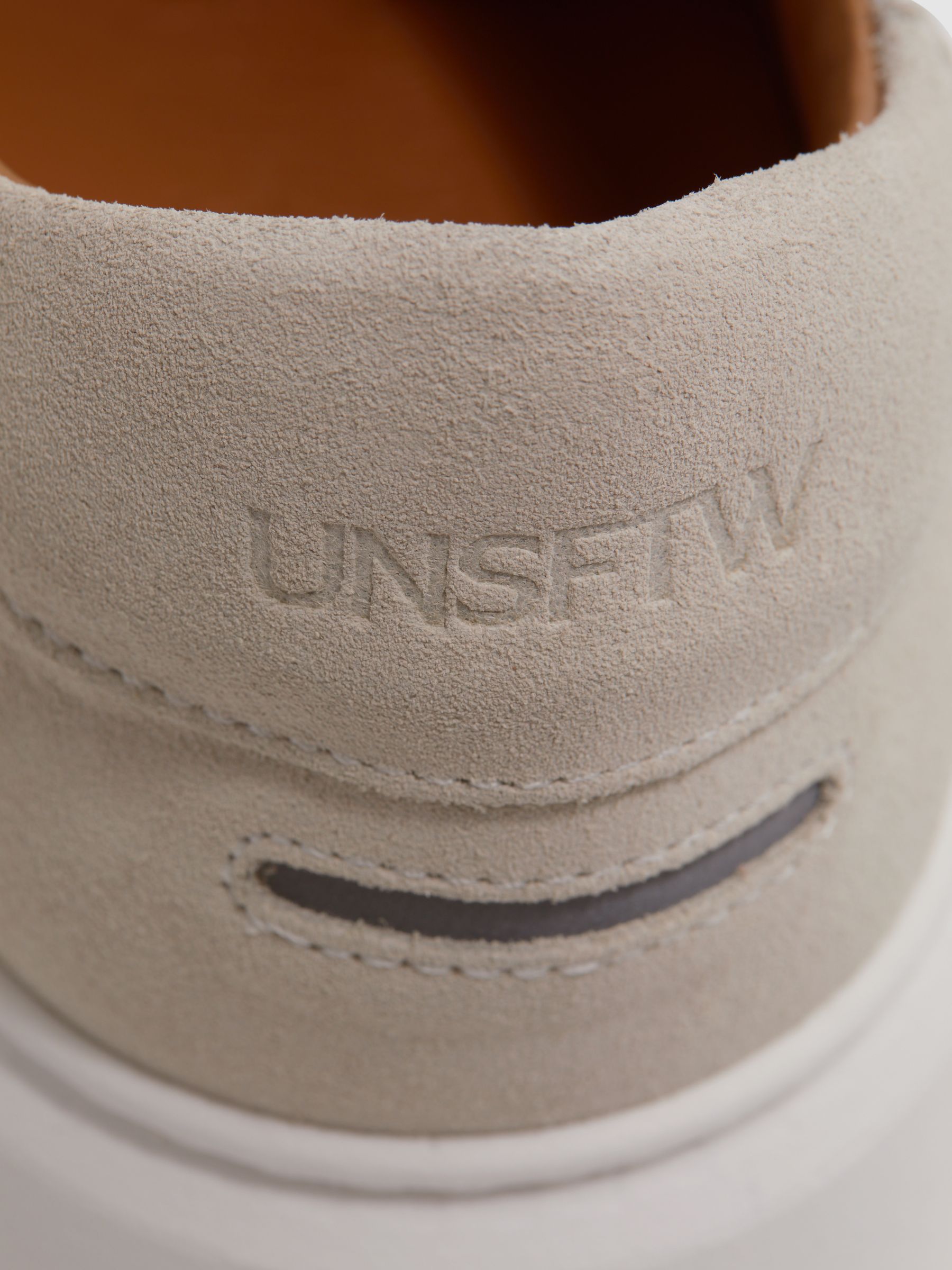 Unseen Marais Trainers in Off White - Image 8 of 8