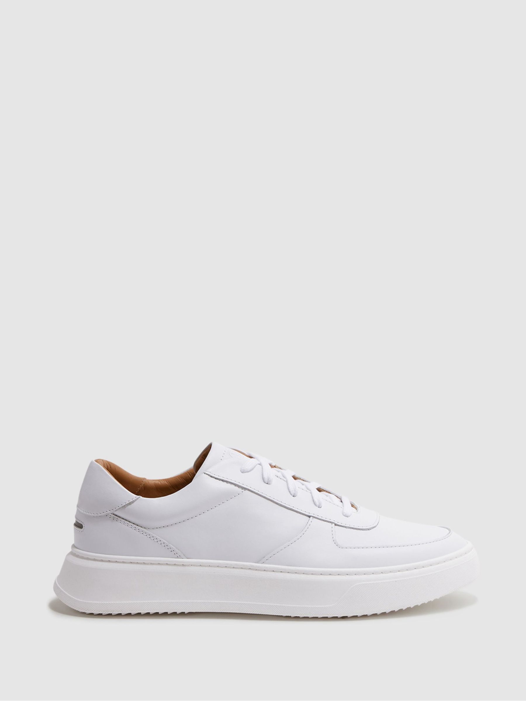 Unseen Marais Trainers in Optic White - Image 1 of 8