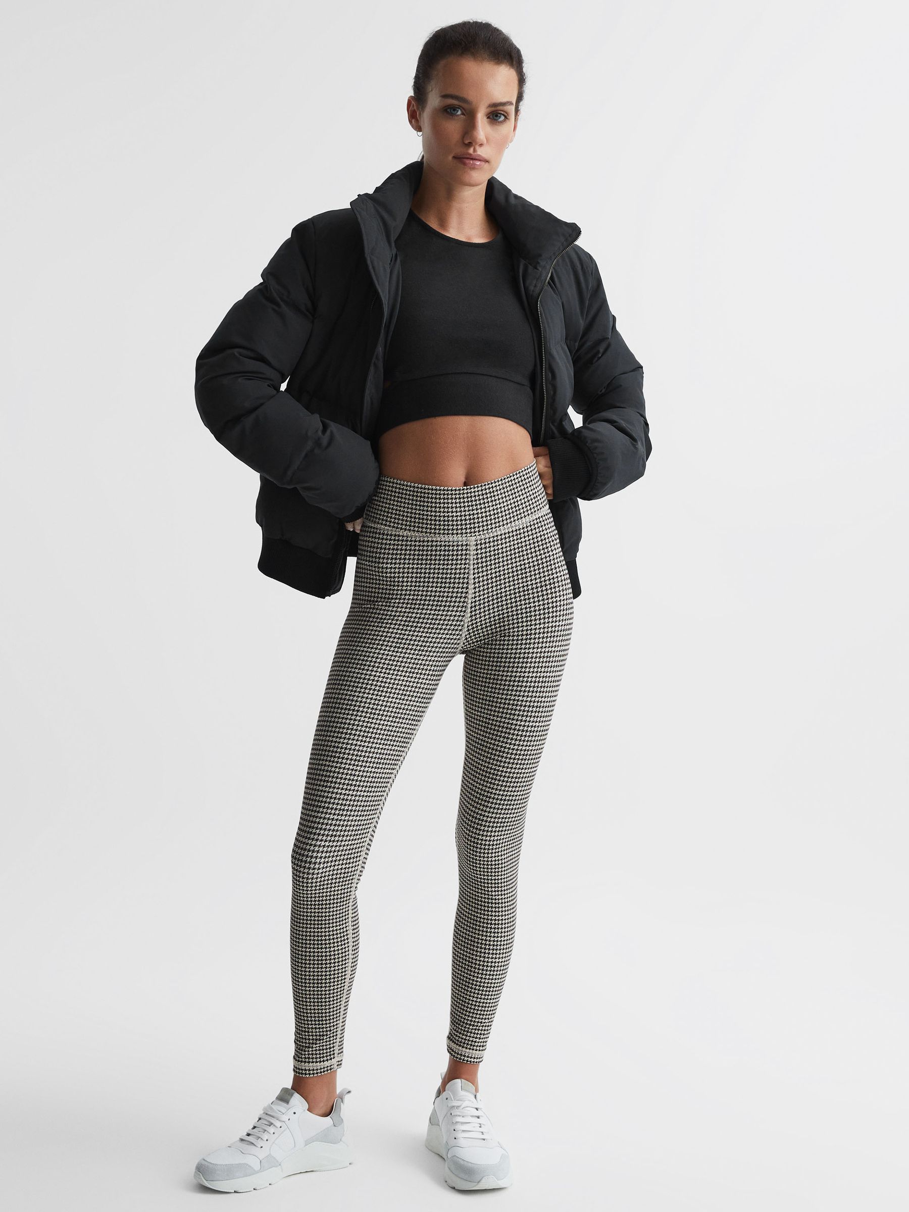 The Upside Tie Detail Top in Black - Image 7 of 7