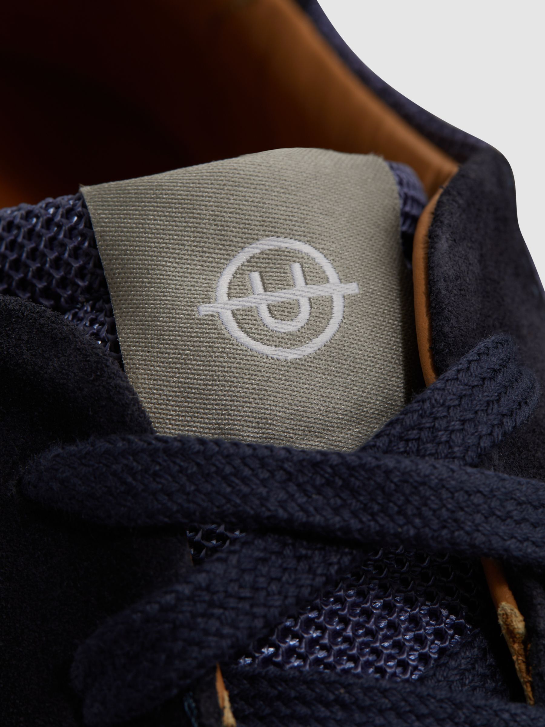 Unseen Trinity Tech Trainers in Blue/Navy - Image 6 of 8