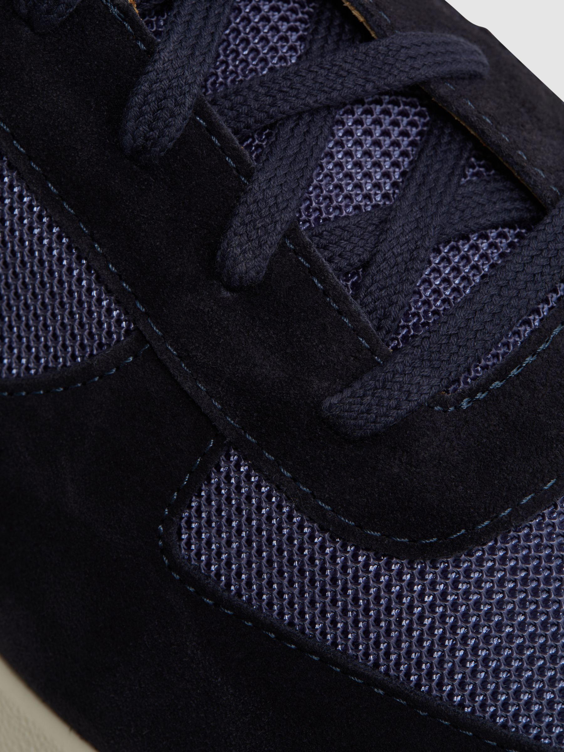 Unseen Trinity Tech Trainers in Blue/Navy - Image 7 of 8