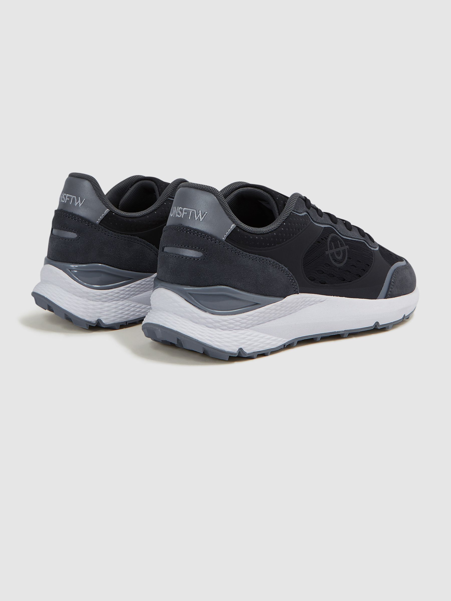Unseen Spartan Tech Trainers in Black/White - image 3