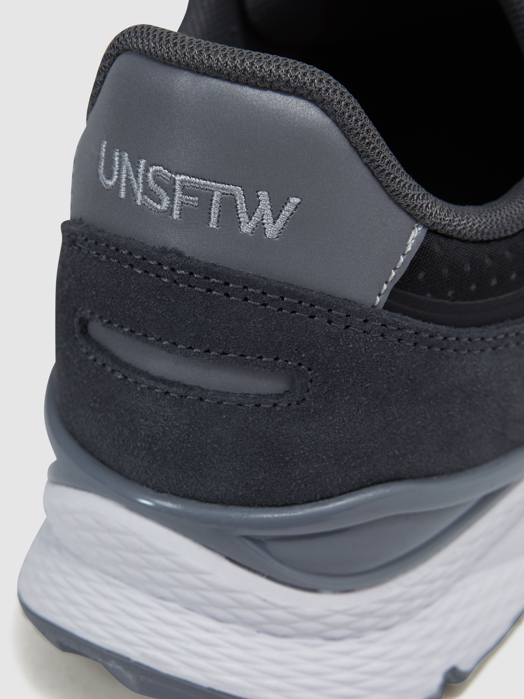 Unseen Spartan Tech Turnschuhe, Schwarz/Weiß - Bild 6 von 6