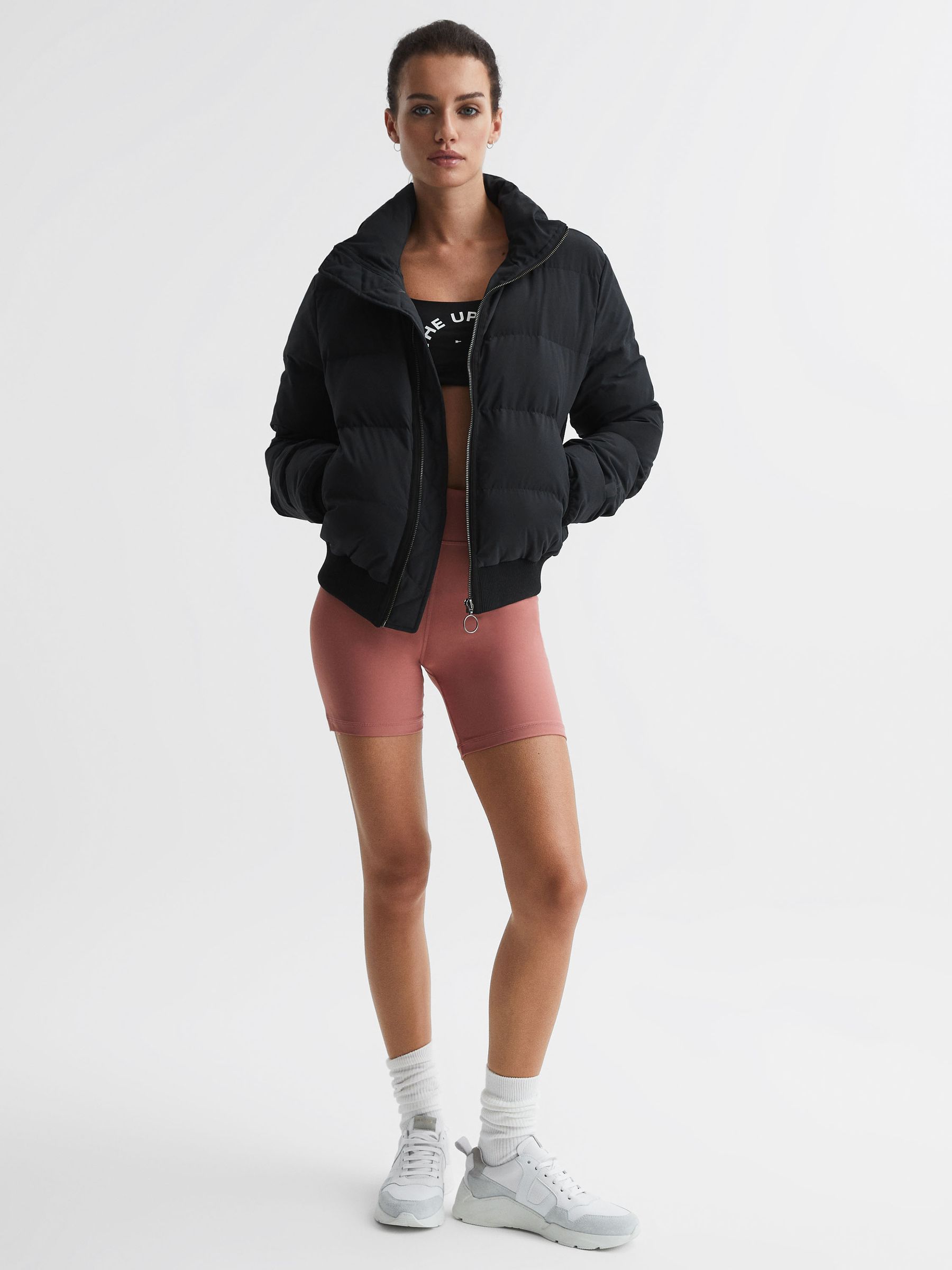 The Upside Insulated Jacket in Black - Image 3 of 8