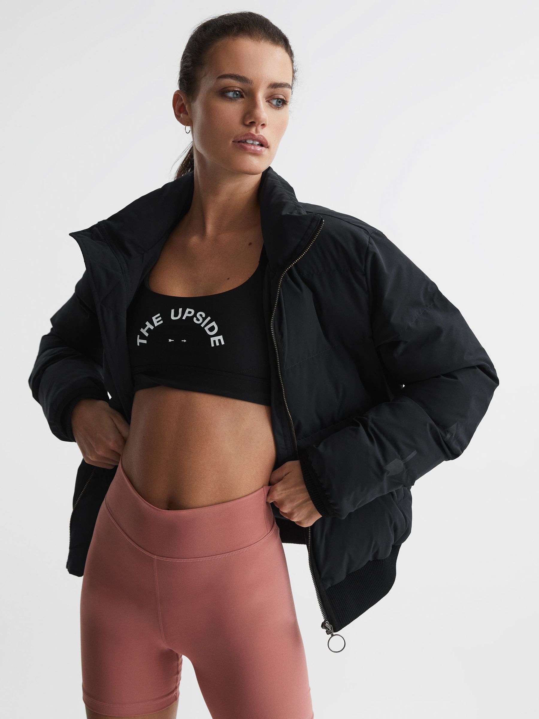 The Upside Insulated Jacket in Black - Image 6 of 8