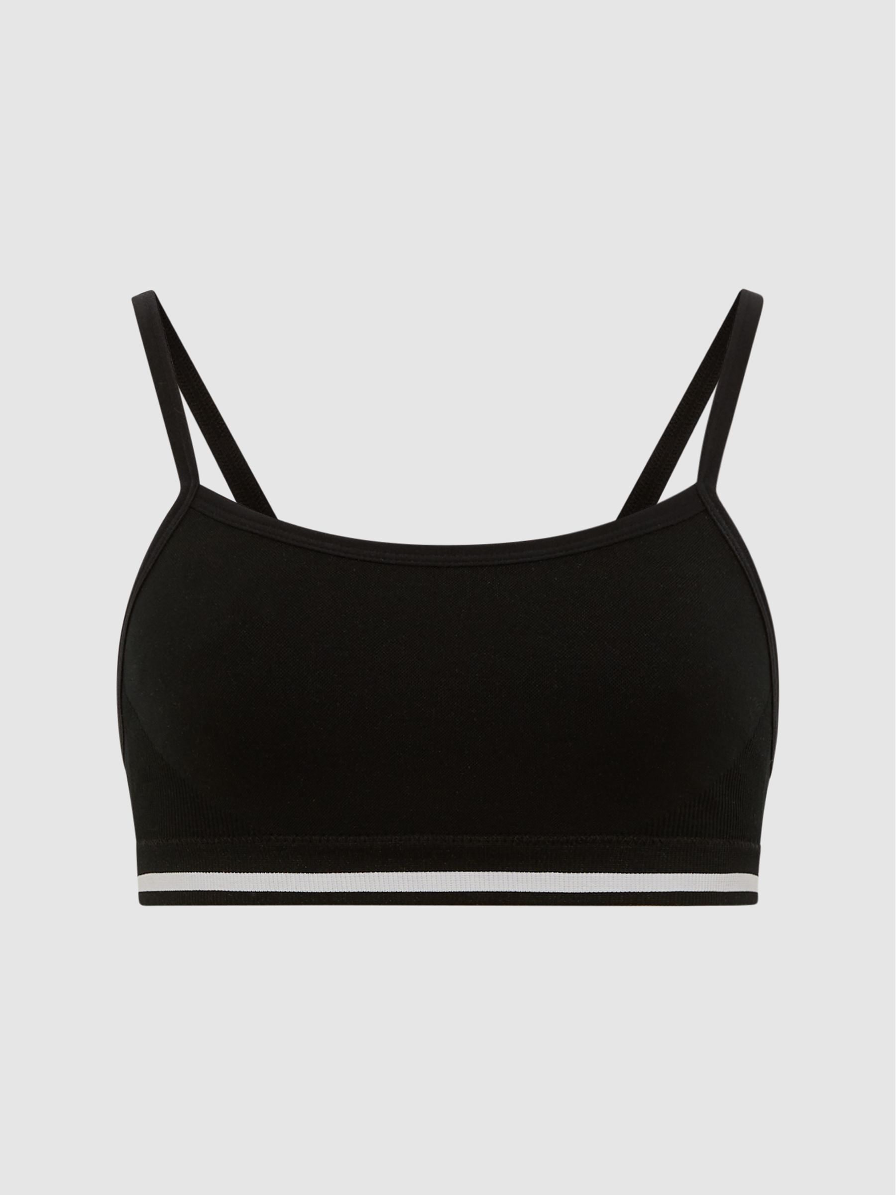 The Upside Seamless Sports Bra in Black - Image 2 of 6
