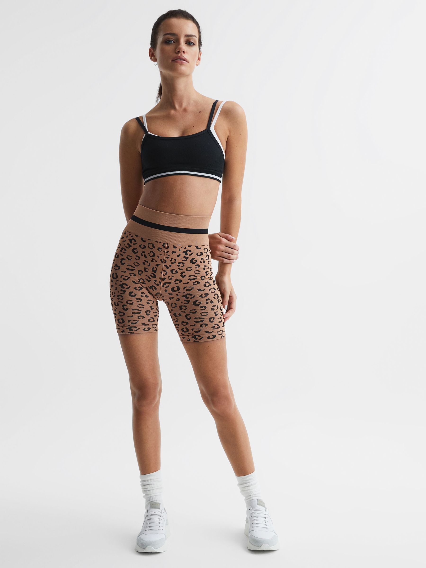 The Upside Seamless Sports Bra in Black - Image 6 of 6
