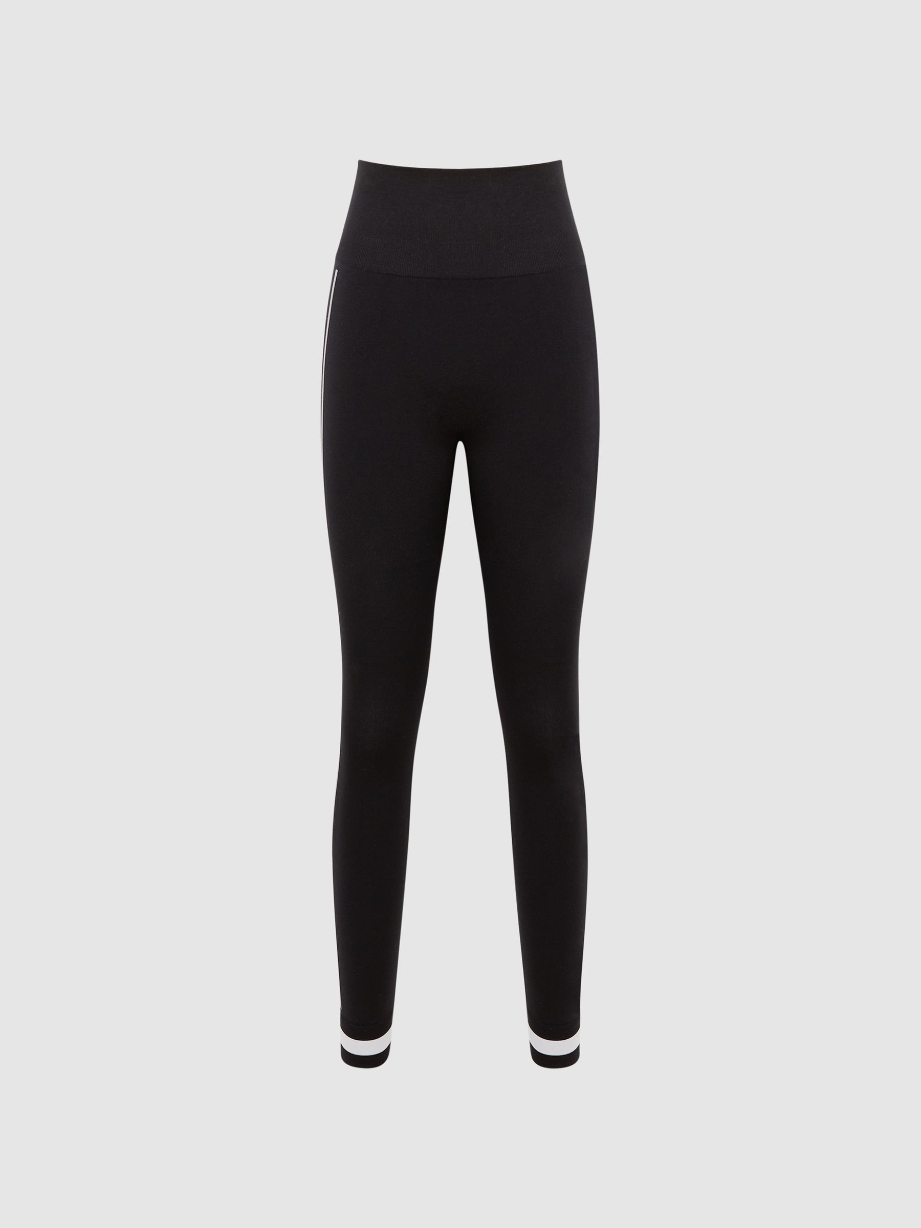 The Upside Seamless Leggings in Black - Image 2 of 7