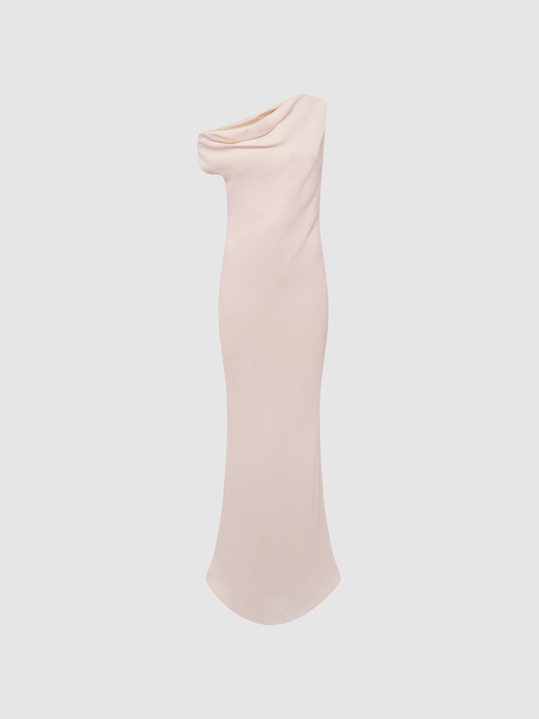 Off-The-Shoulder Maxi Dress in Nude - Image 2 of 6