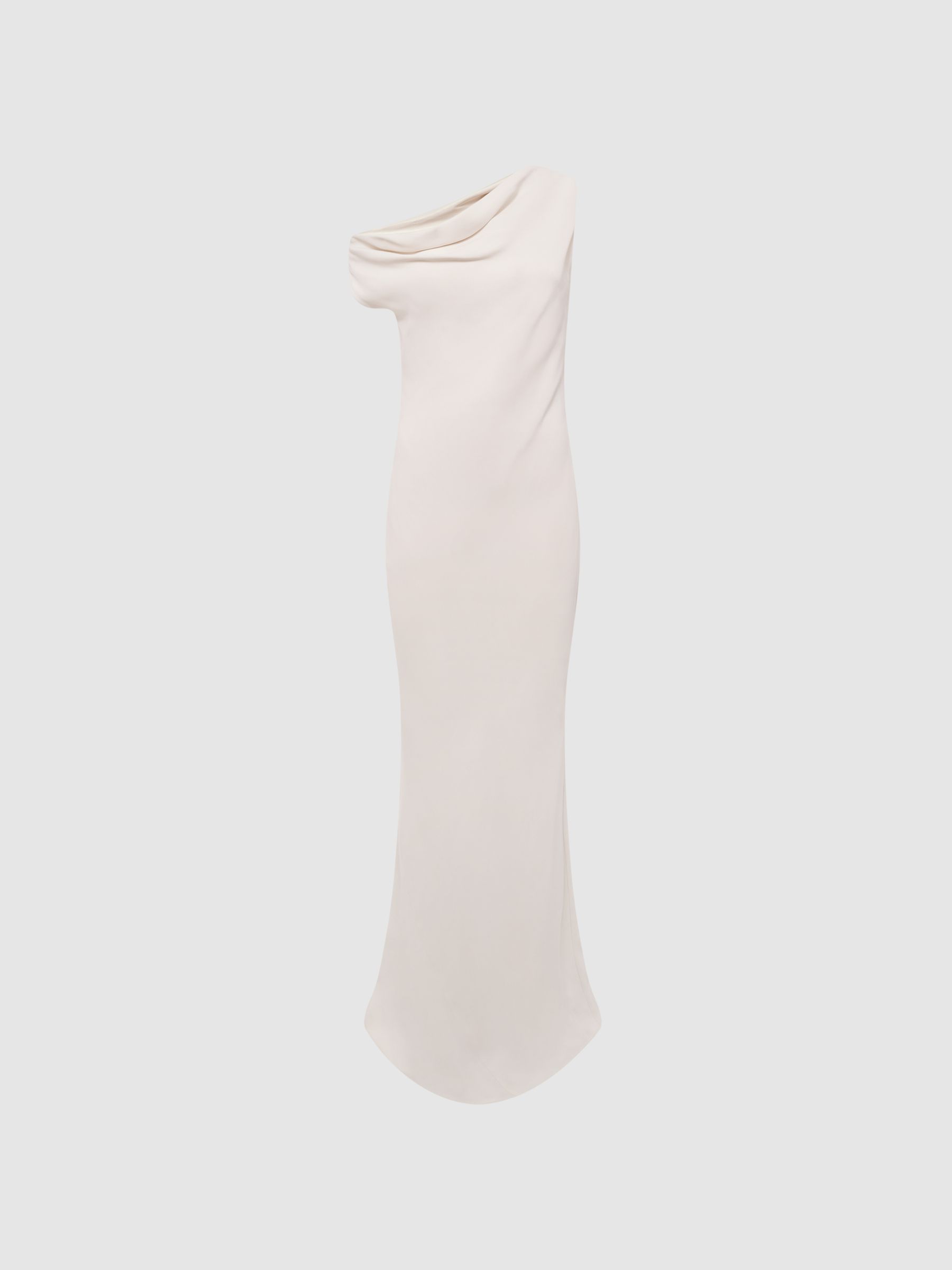 Off-The-Shoulder Maxi Dress in Ivory - Image 2 of 6