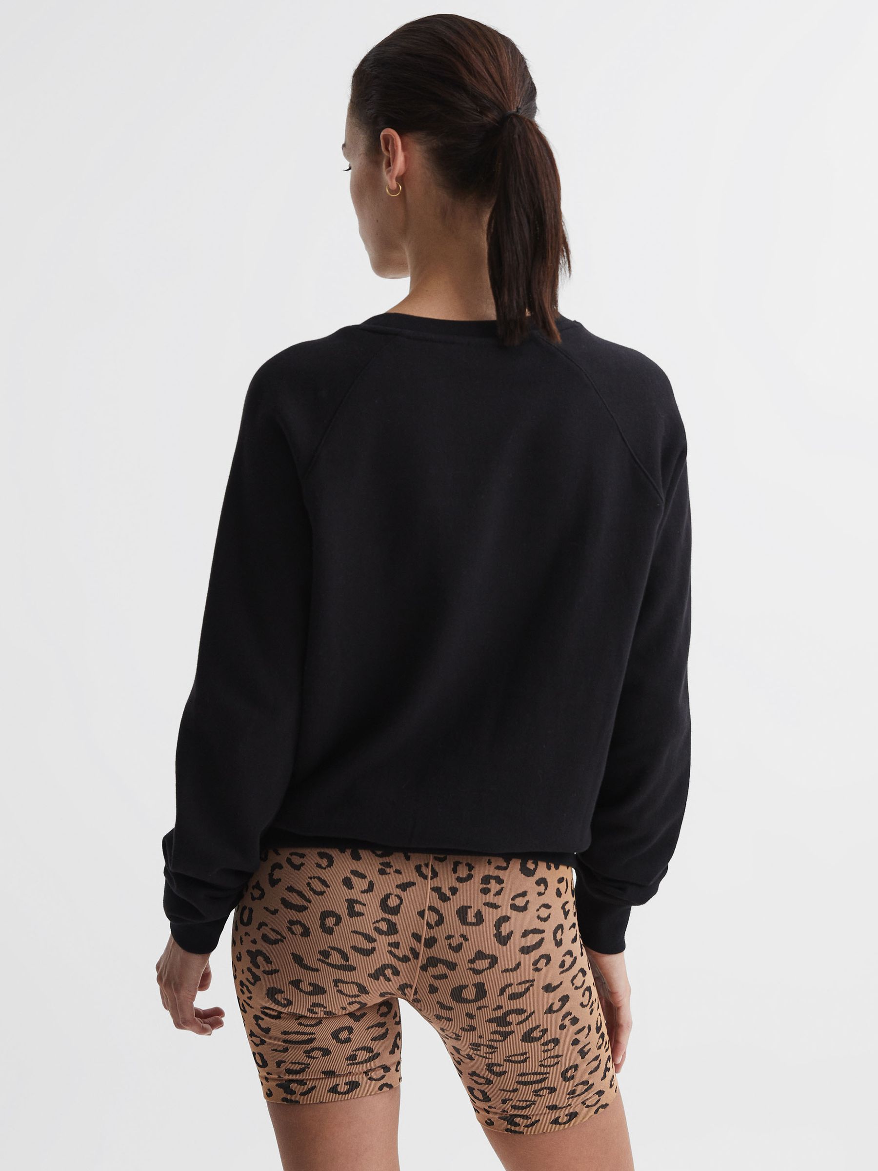 The Upside Crew Neck Jumper in Black - Image 5 of 5