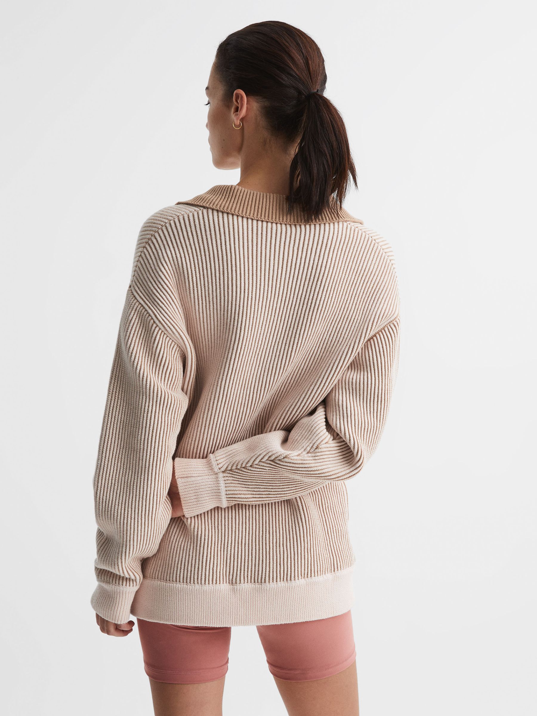 The Upside Knitted Sweater in Natural - Image 5 of 7
