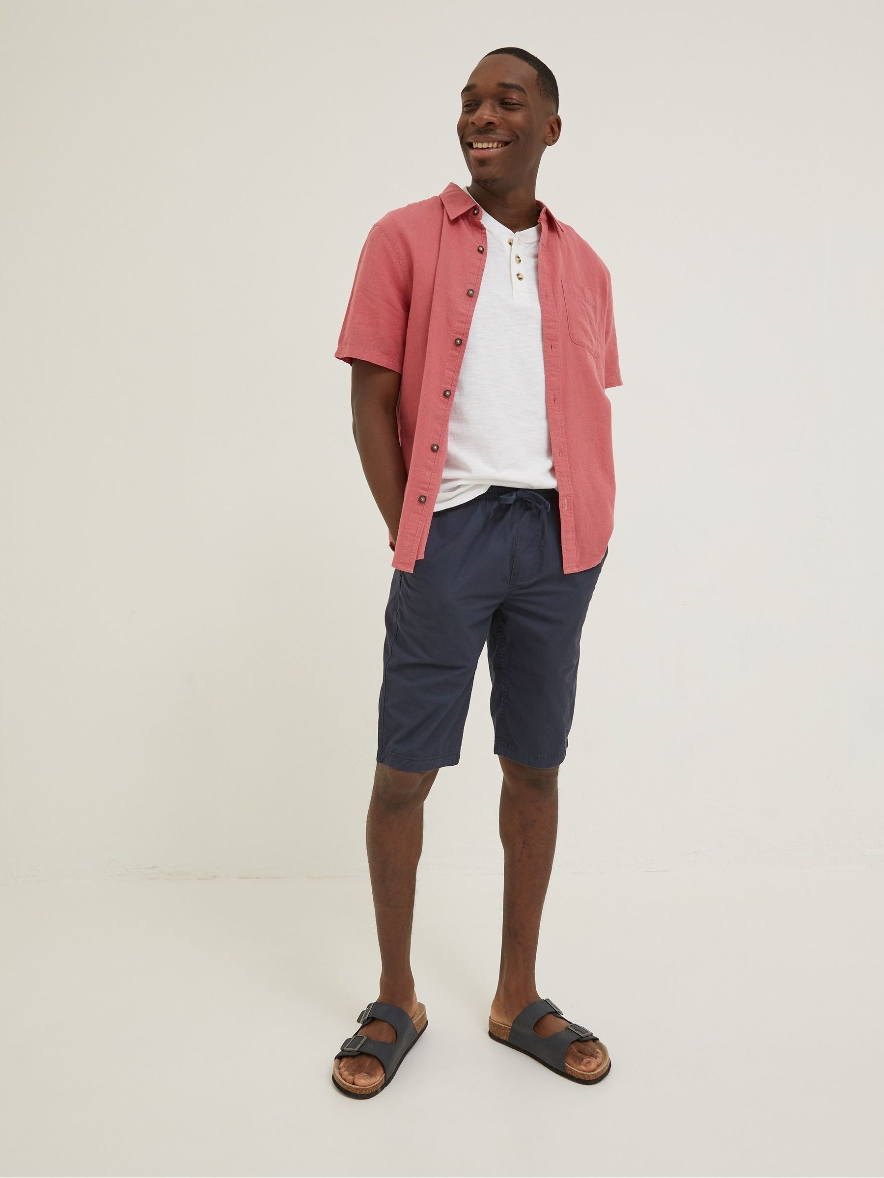 Blue Seaton Pull-On Shorts - Image 3 of 5