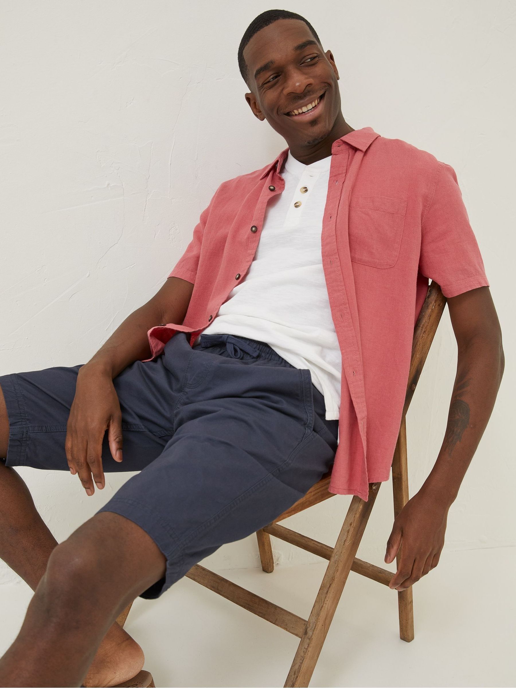 Blue Seaton Pull-On Shorts - Image 4 of 5