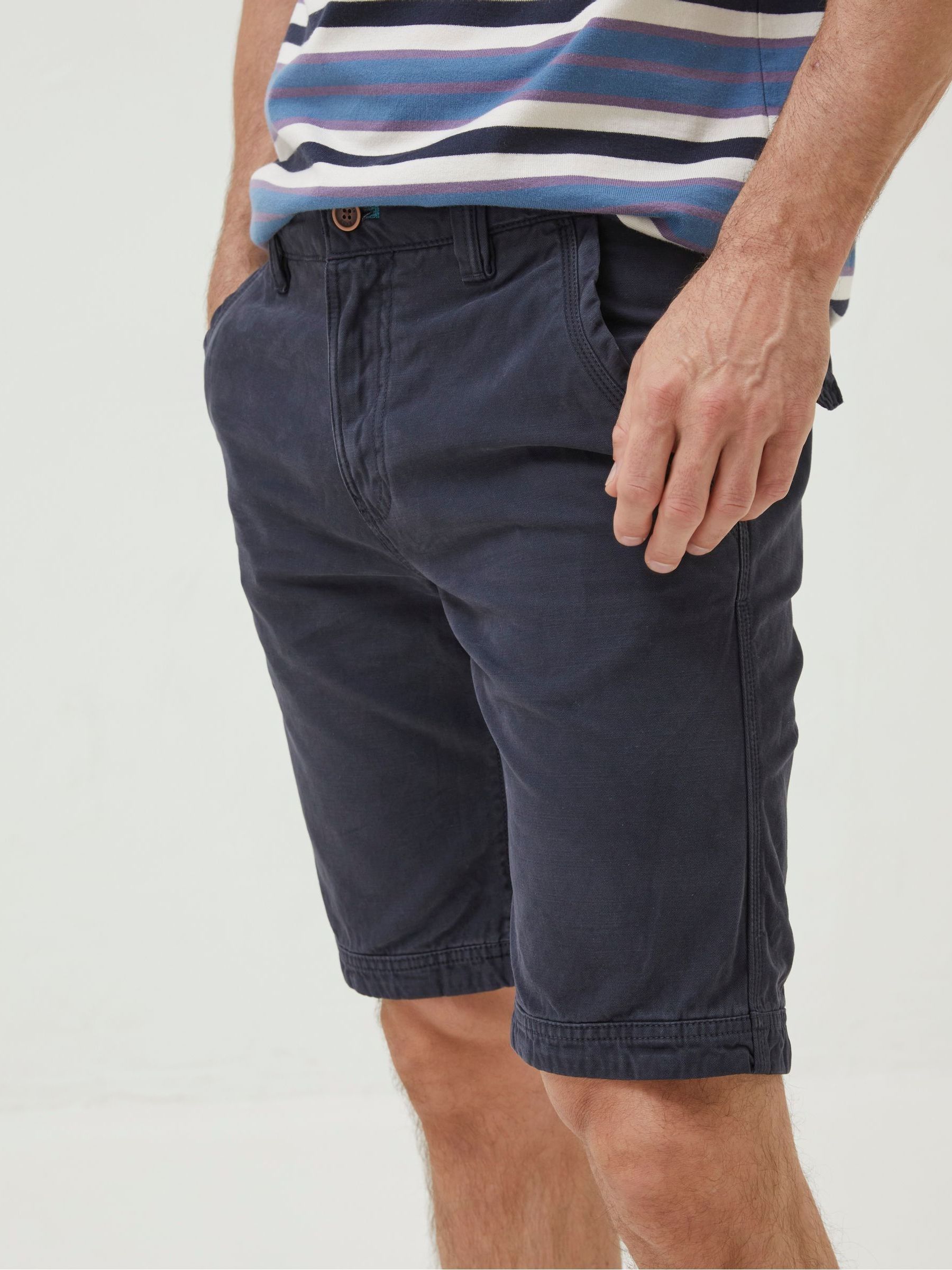 Blue Cove Flat Front Shorts - Image 1 of 4