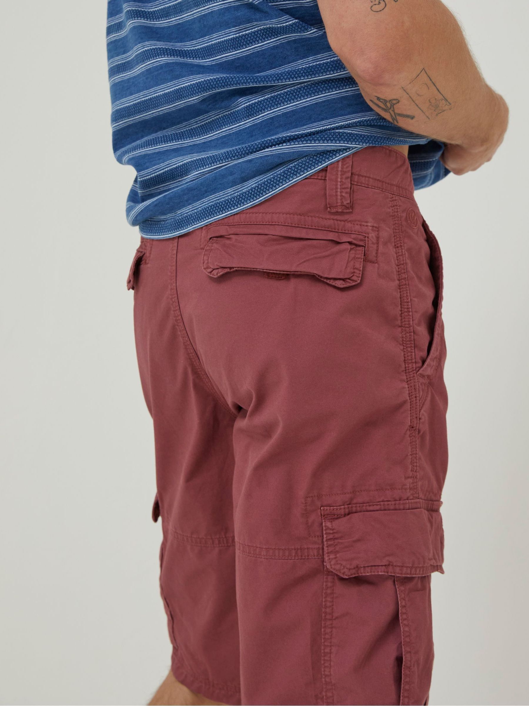 Pink Bude Lightweight Cargo Shorts - Image 2 of 5
