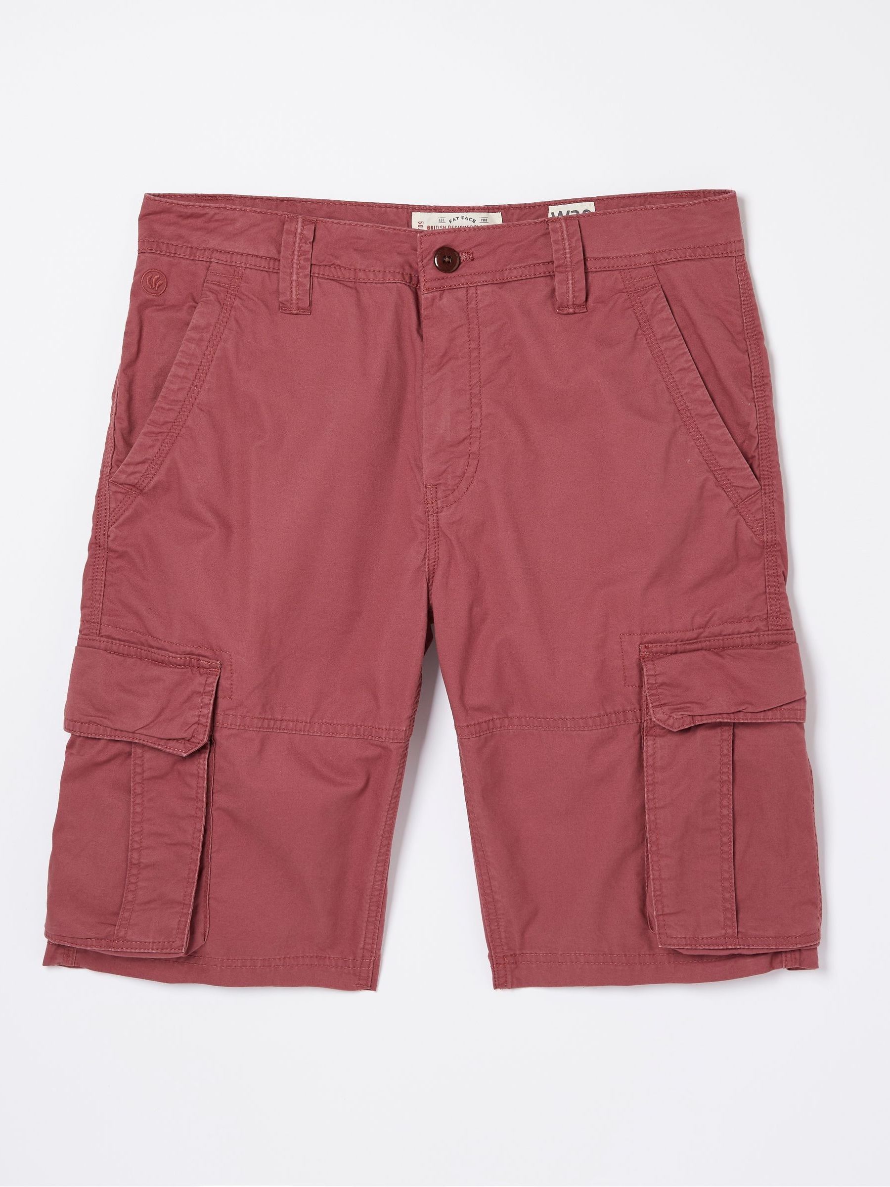 Pink Bude Lightweight Cargo Shorts - Image 5 of 5 Pink Bude Lightweight Cargo Shorts - Image 5 of 5