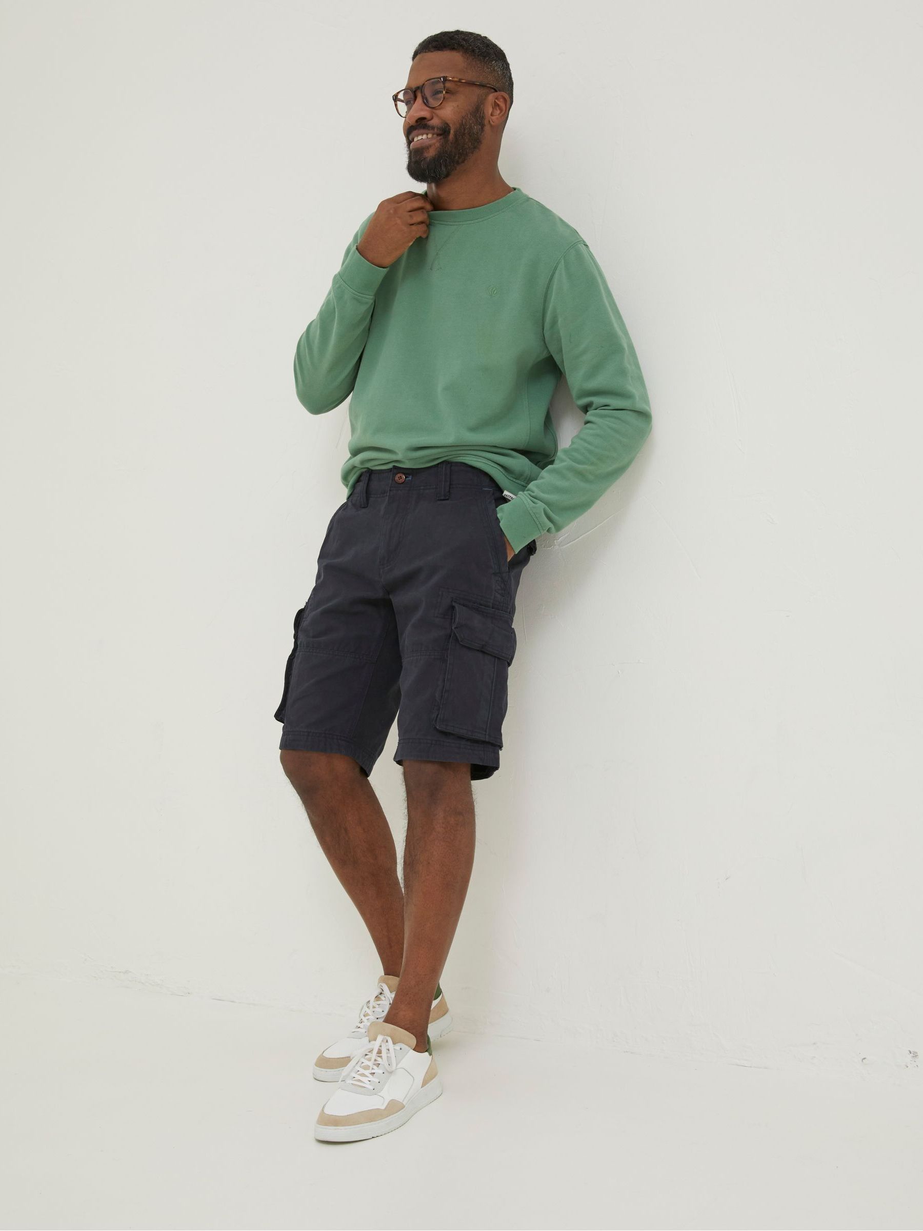 Blue Breakyard Cargo Shorts - Image 1 of 4