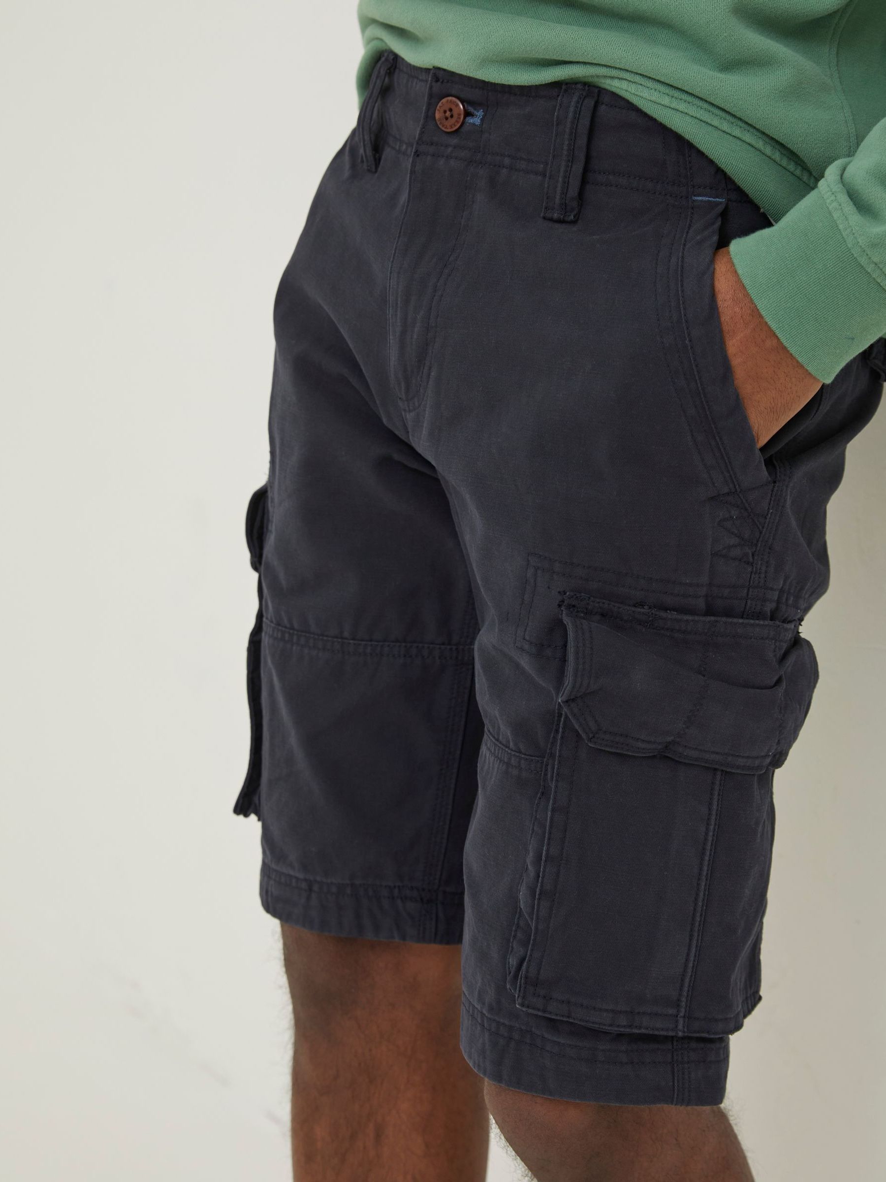Blue Breakyard Cargo Shorts - Image 2 of 4