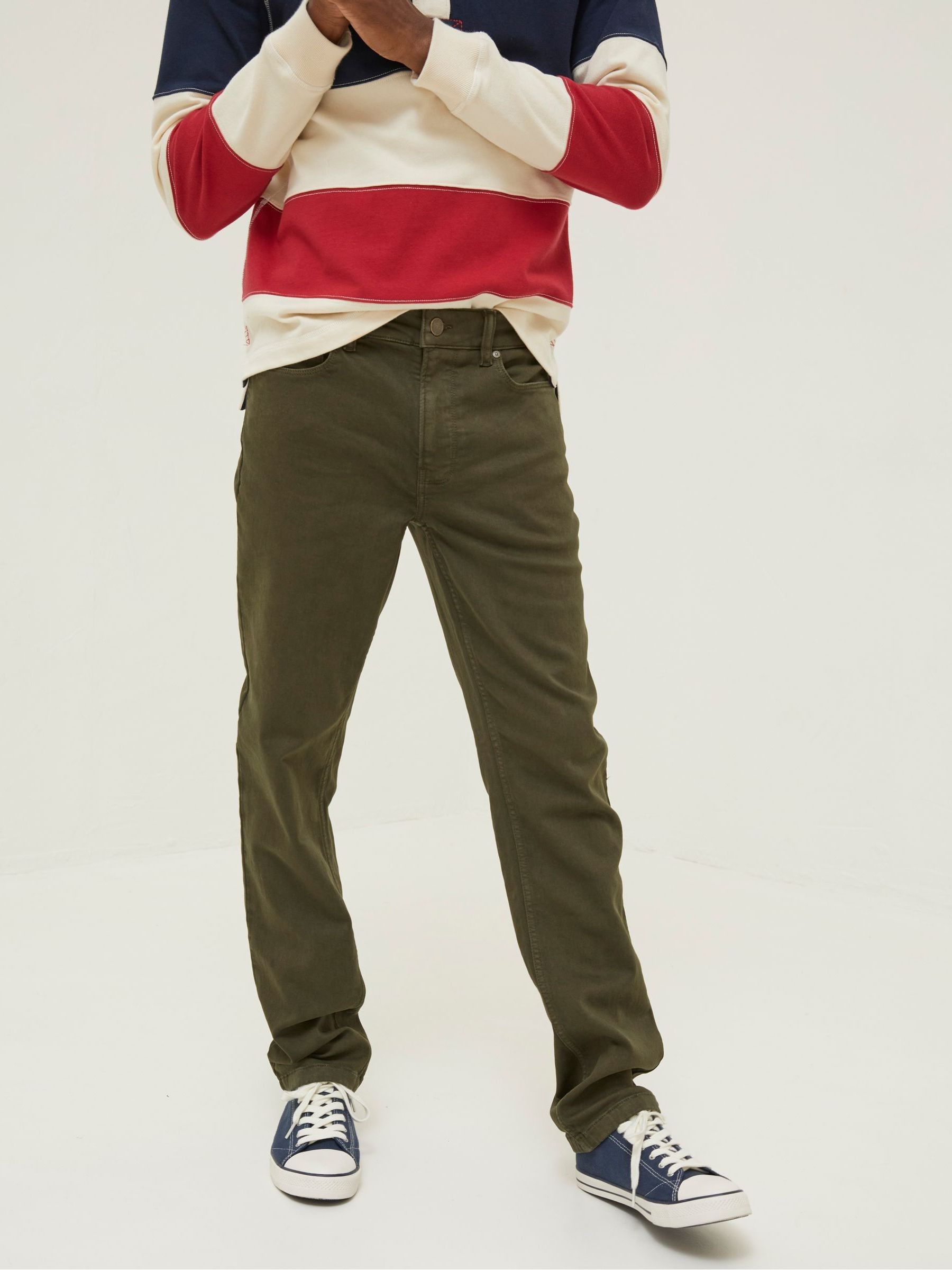 Green Slim Salcombe Trousers - Image 1 of 4