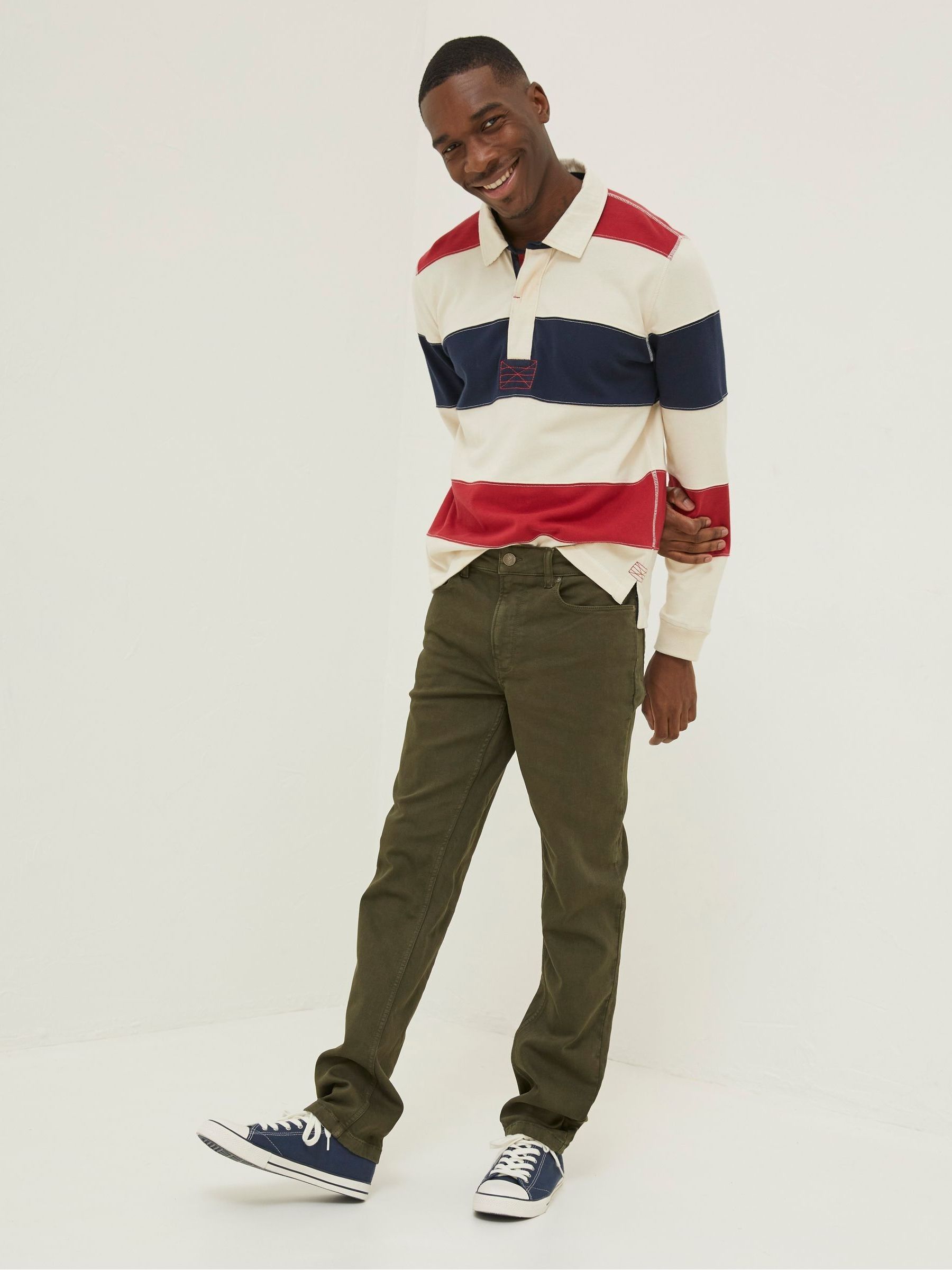 Green Slim Salcombe Trousers - Image 3 of 4