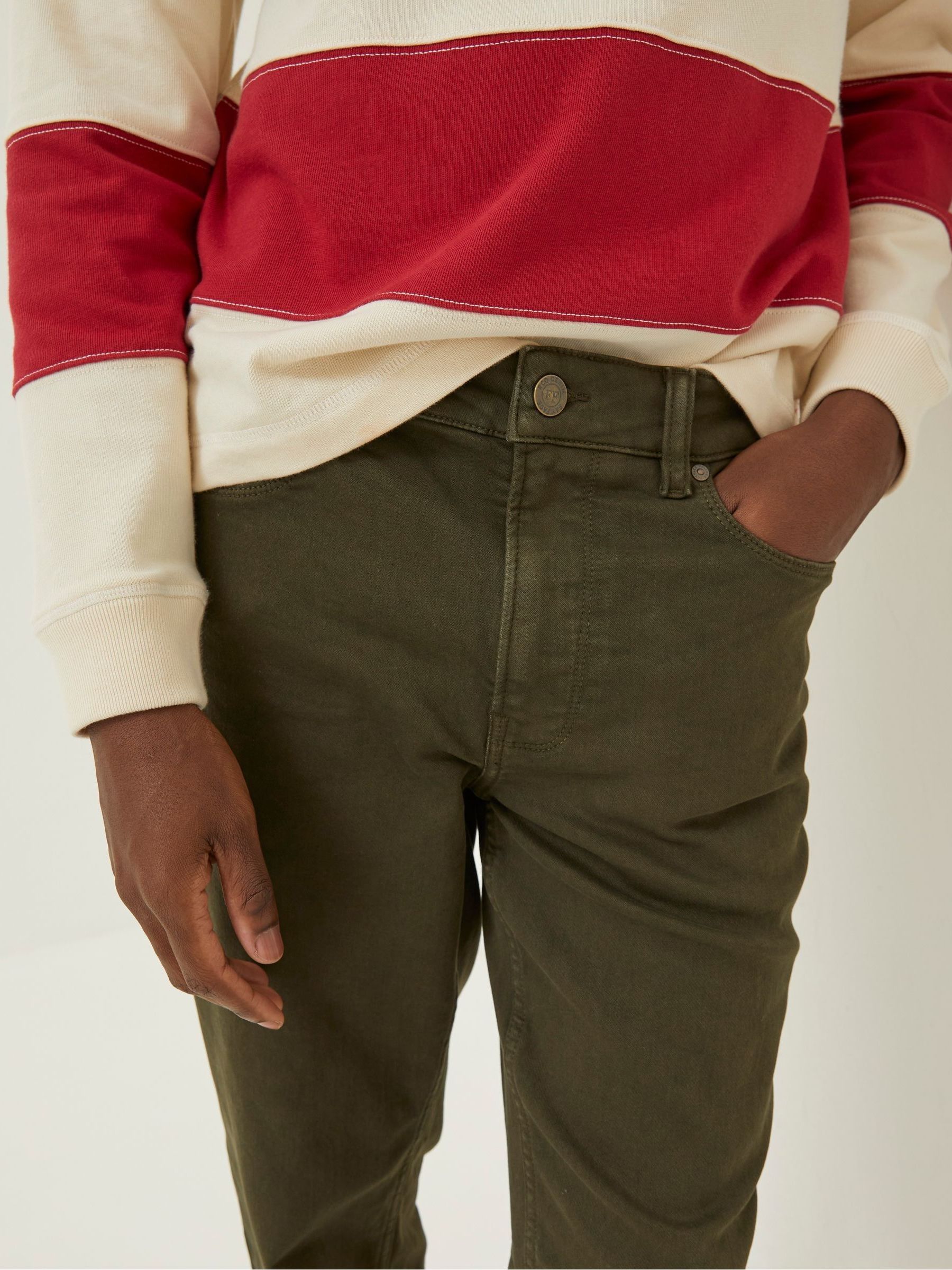 Green Slim Salcombe Trousers - Image 4 of 4