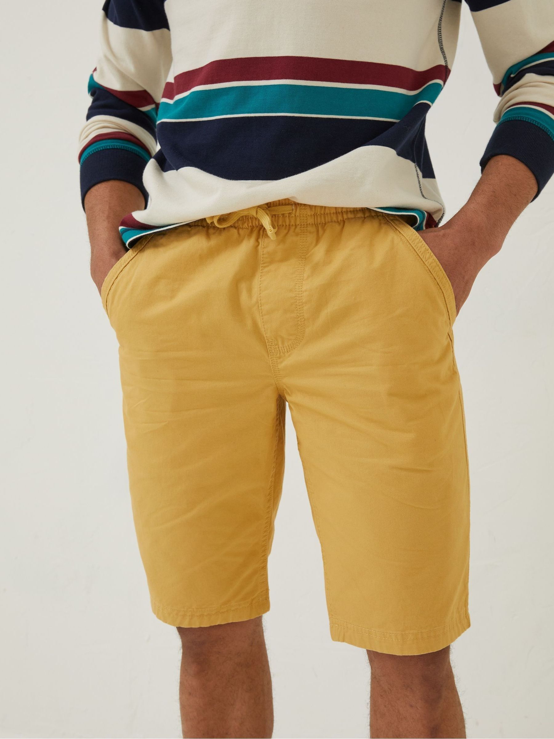 Yellow Seaton Pull-On Shorts - Image 1 of 4