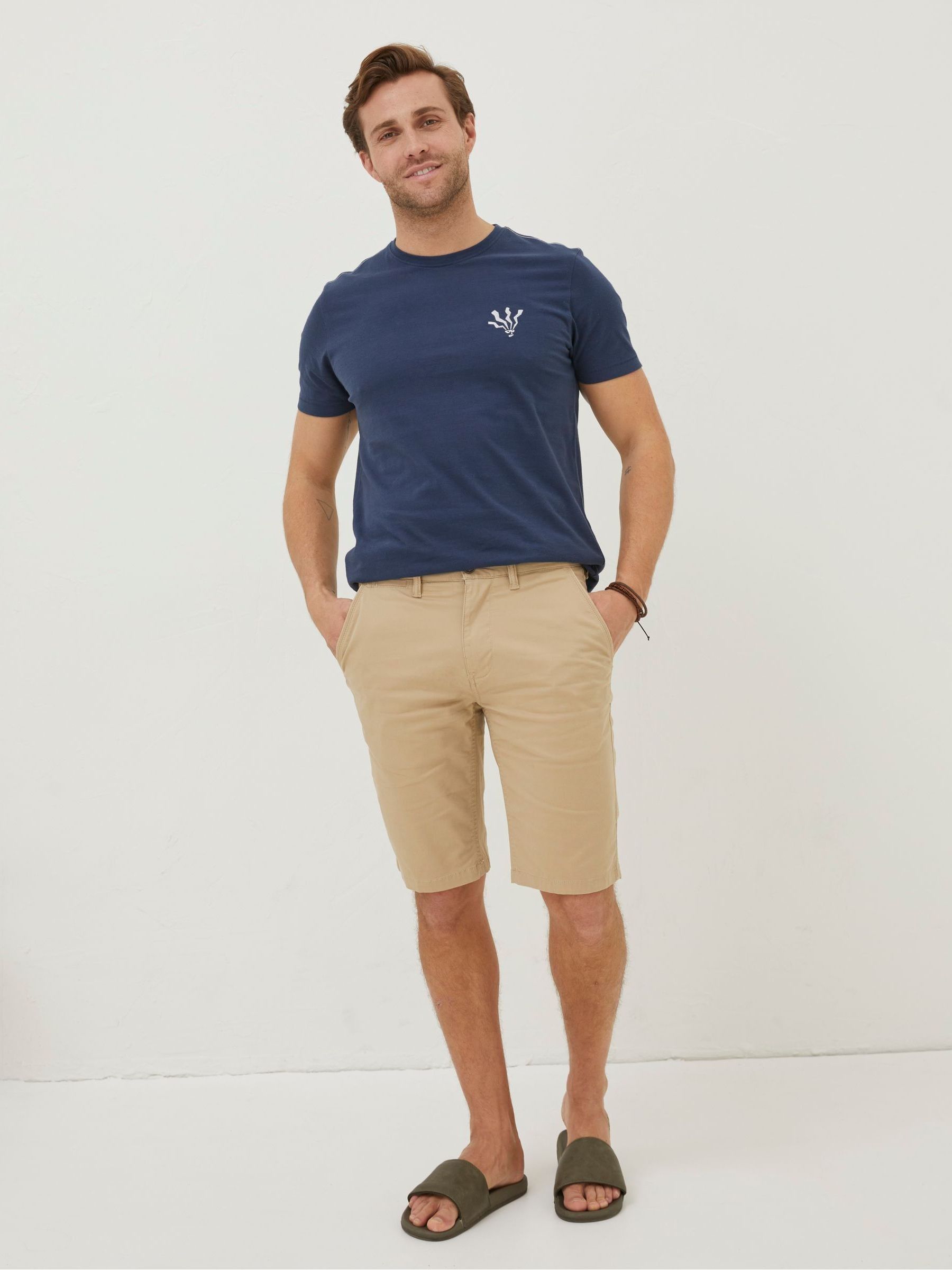 Brown Mawes Chino Shorts - Image 3 of 4