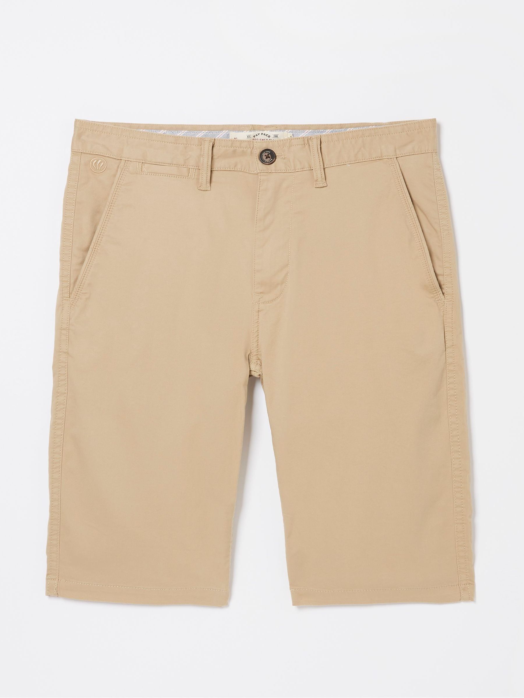 Brown Mawes Chino Shorts - Image 4 of 4 Brown Mawes Chino Shorts - Image 4 of 4