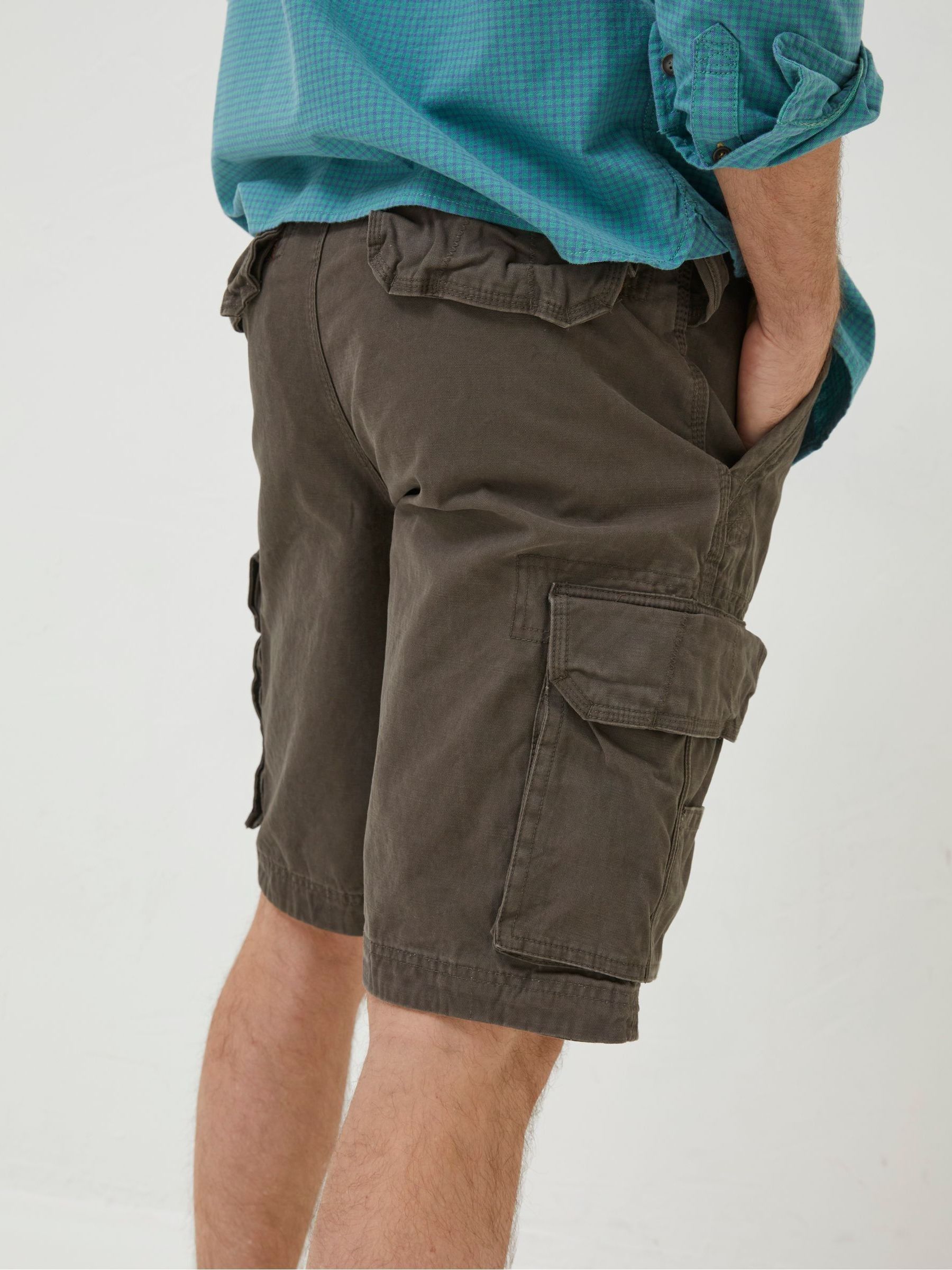 Brown Breakyard Cargo Shorts - Image 2 of 5
