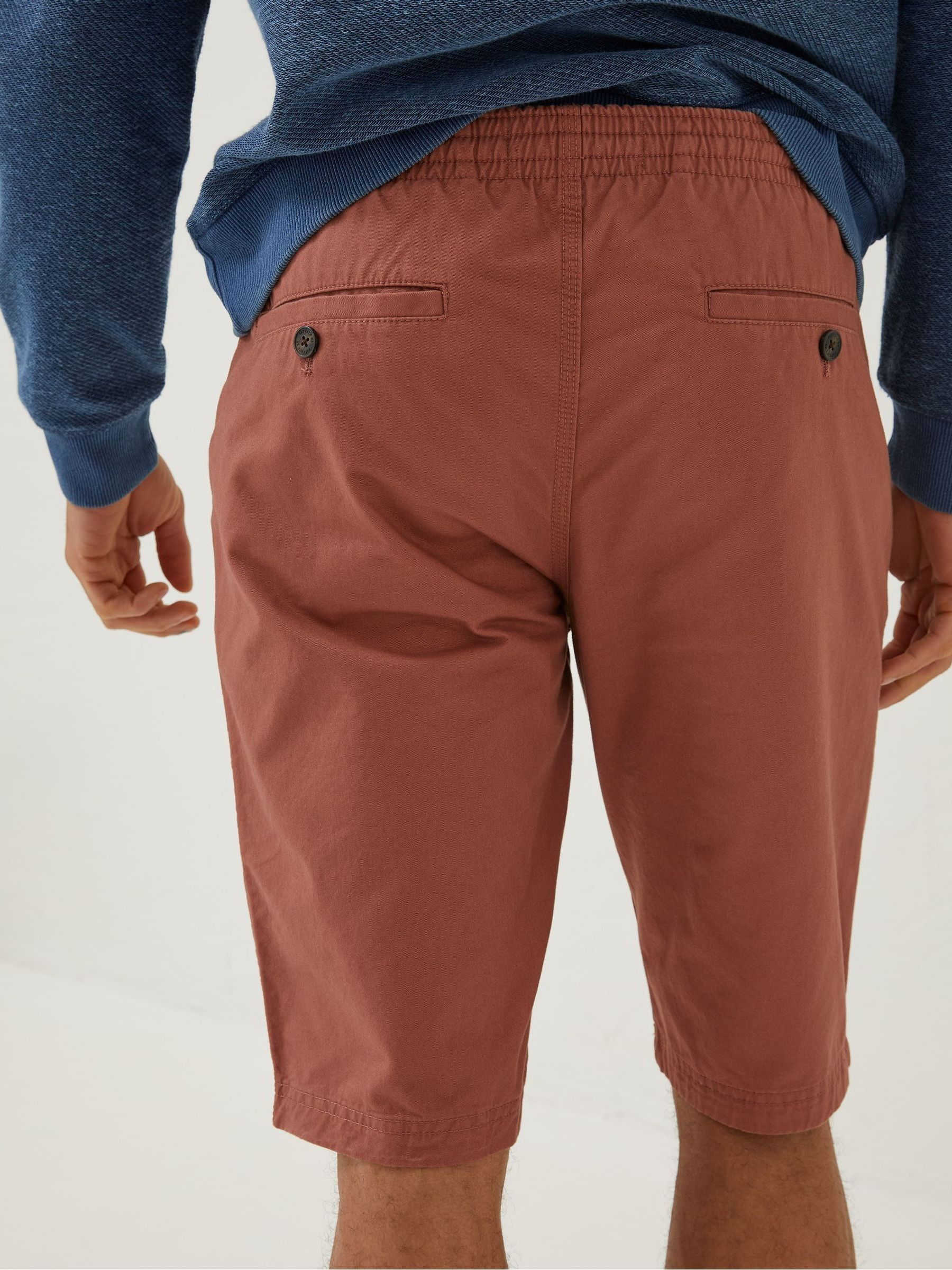Orange Seaton Pull-On Shorts - Image 2 of 4