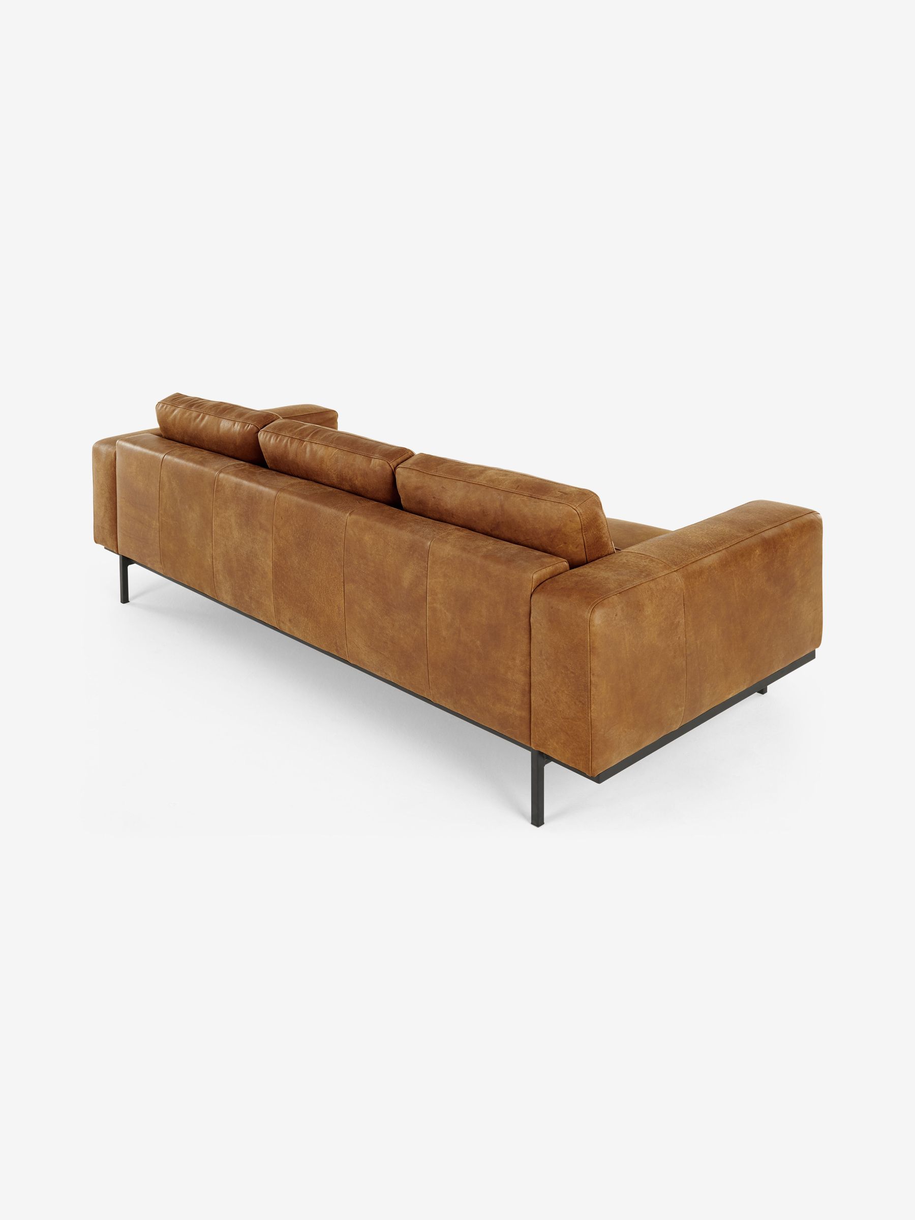 Jarrod 3 Seater Sofa in Tan - Image 6 of 6