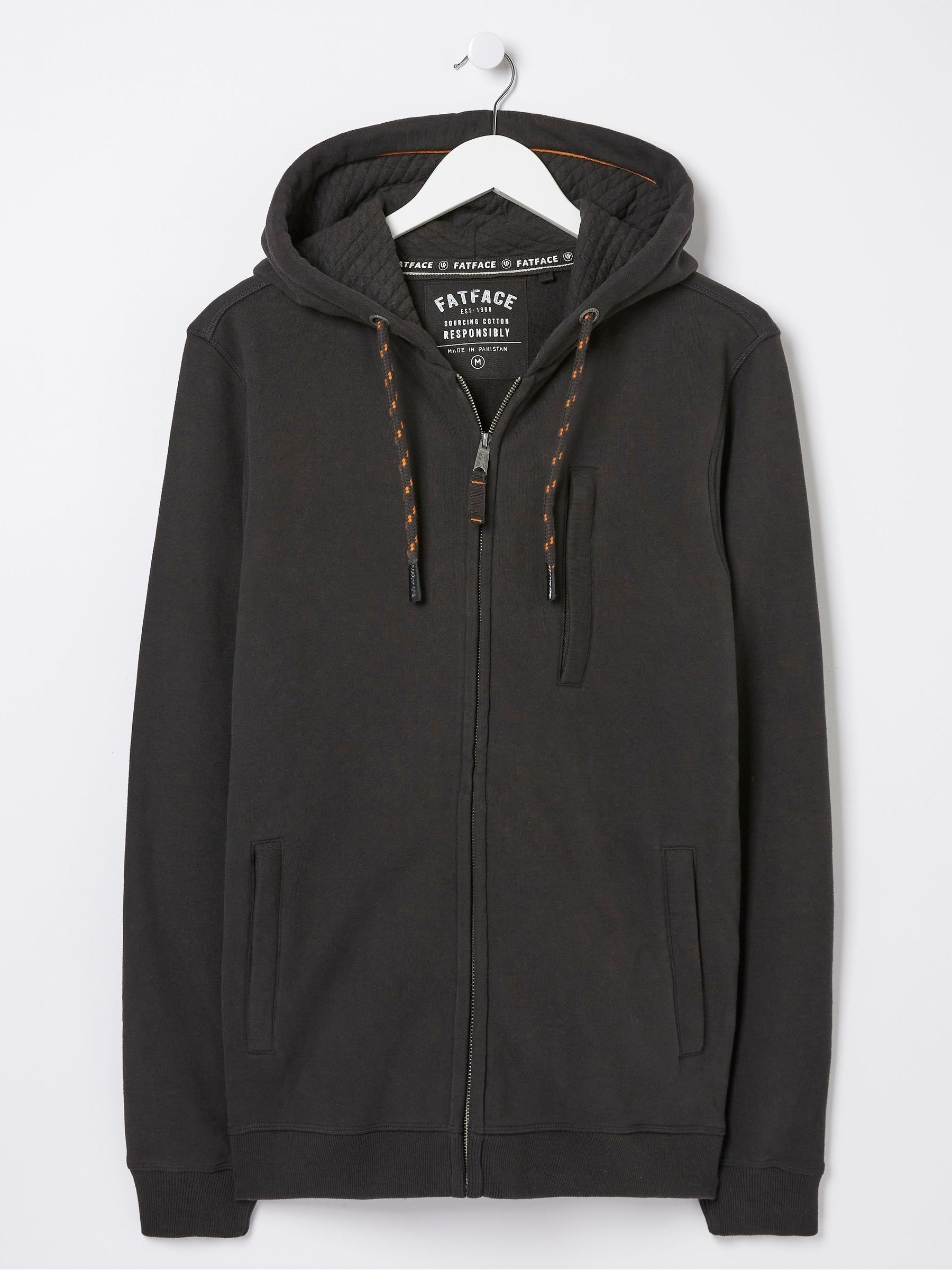 Brooke Black Zip-Up Hoodie - Image 4 of 4