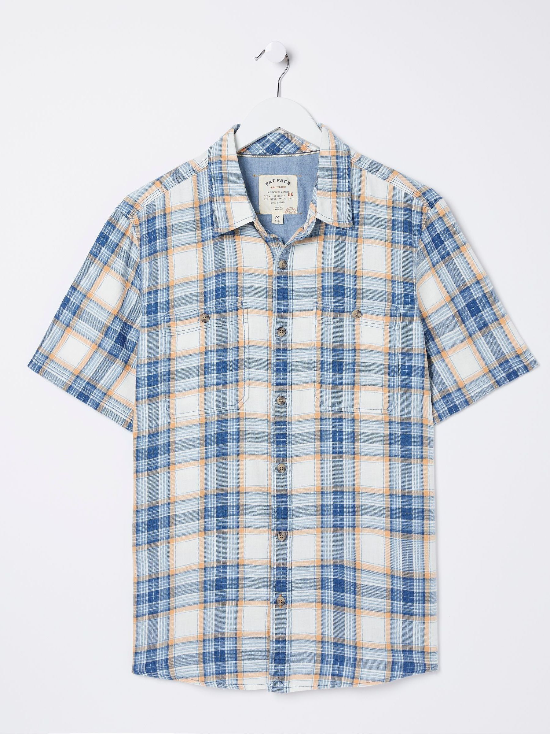 Blue Westly Check Shirt - Image 5 of 5